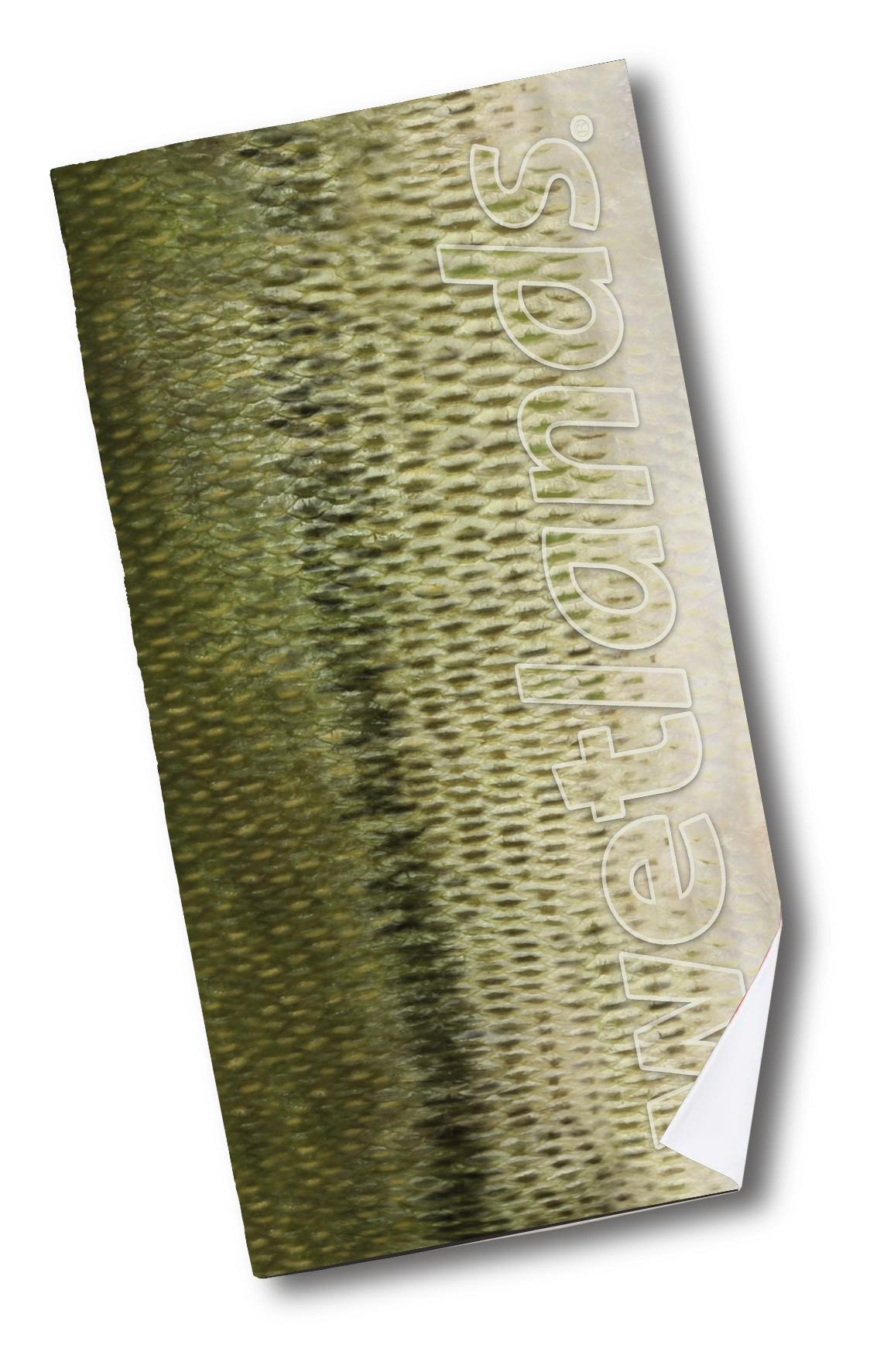 Bass Stripe - Quick-Drying Beach Towel Made from Ultra Soft Low Spin Polyester (35"x60" dimensions) MADE IN USA.