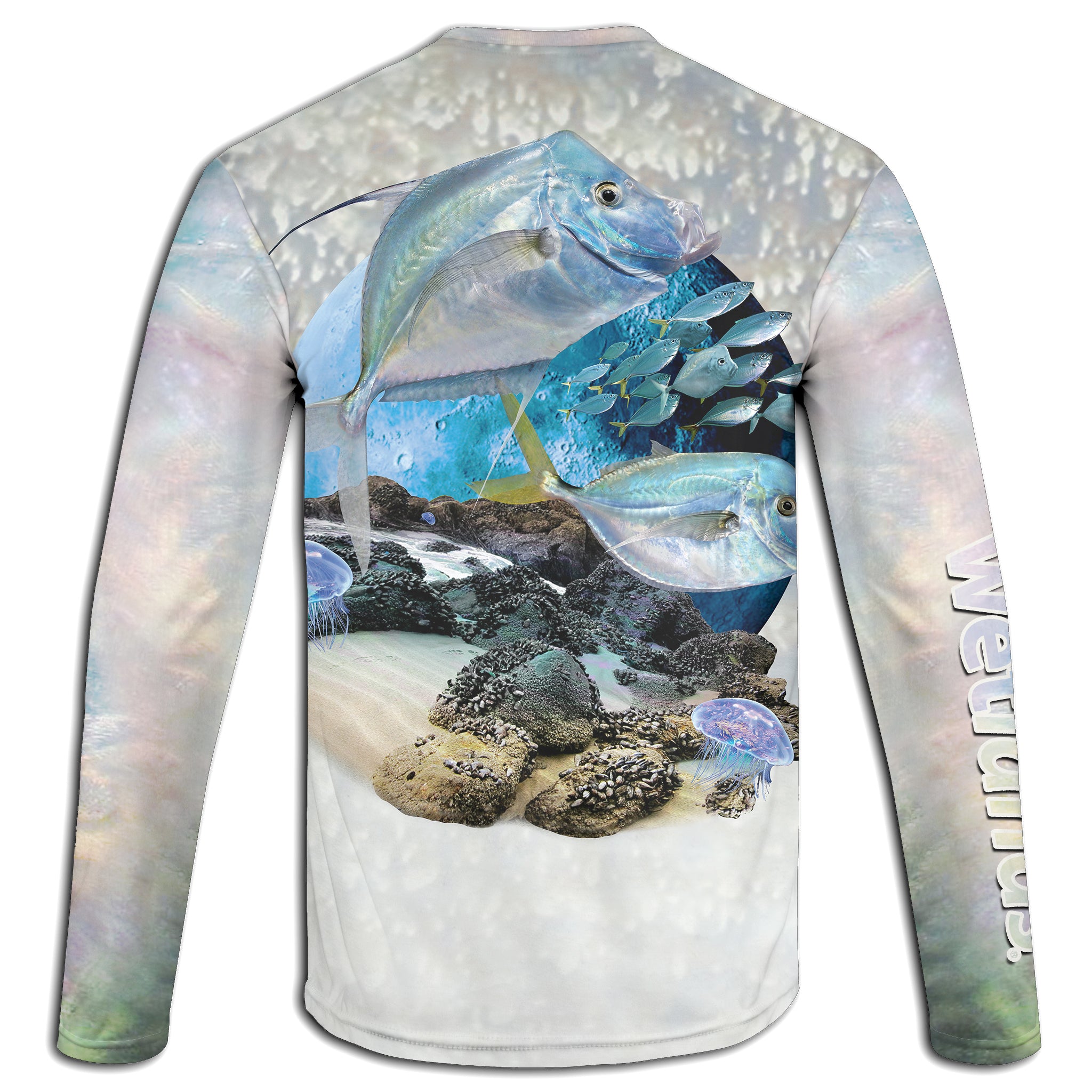 Lookdown & Moonfish Long & Short Sleeve Polyester Shirt Long Sleeve / XL