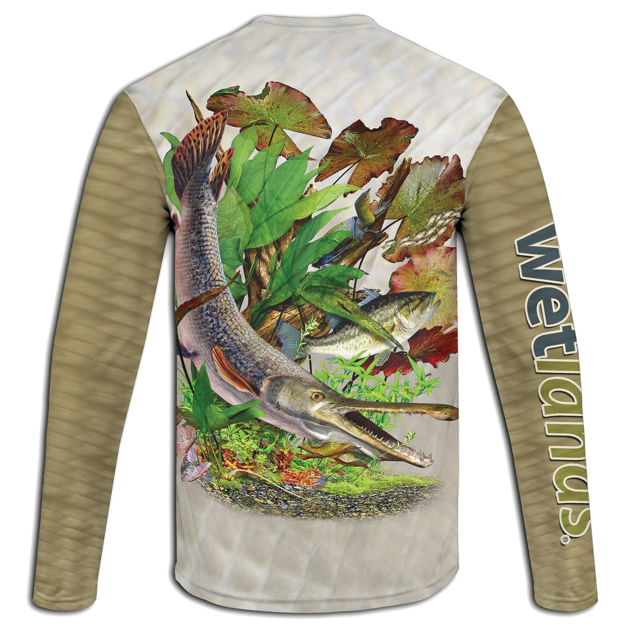 Alligator Gar Wetlands Performance Apparel