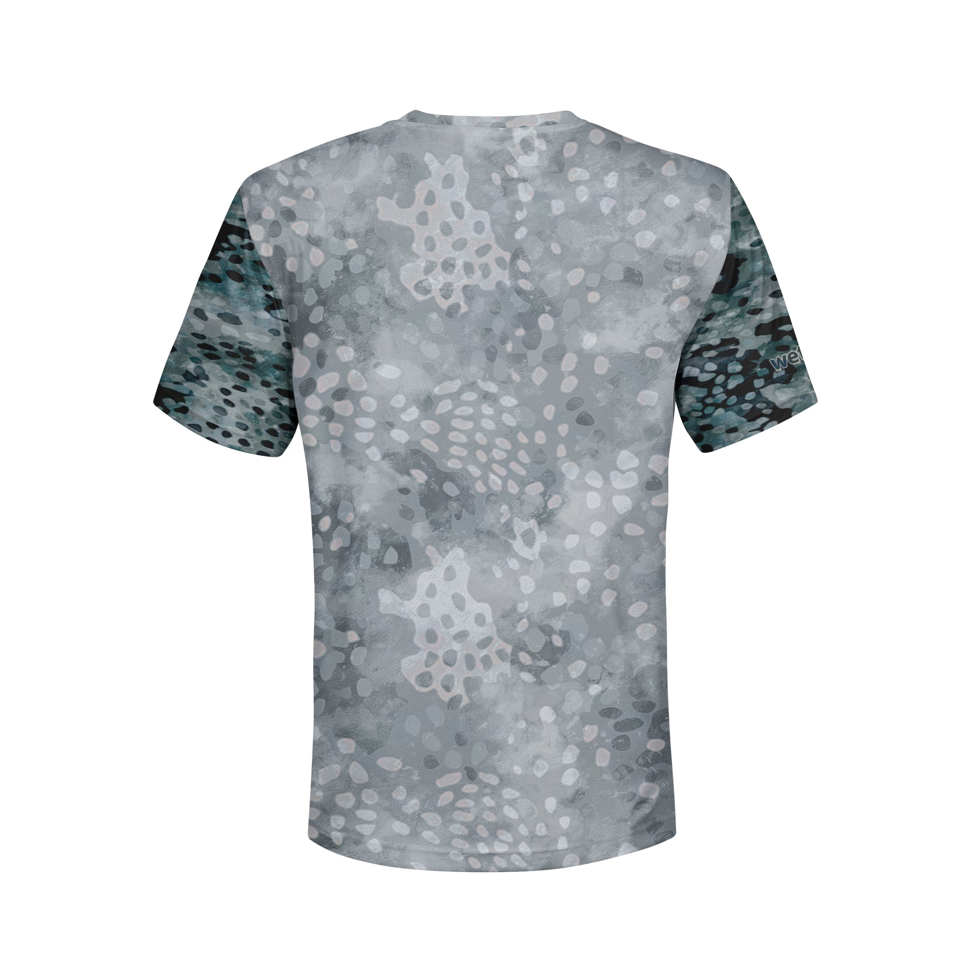 Aqua Dot Camo Wetlands Performance Apparel