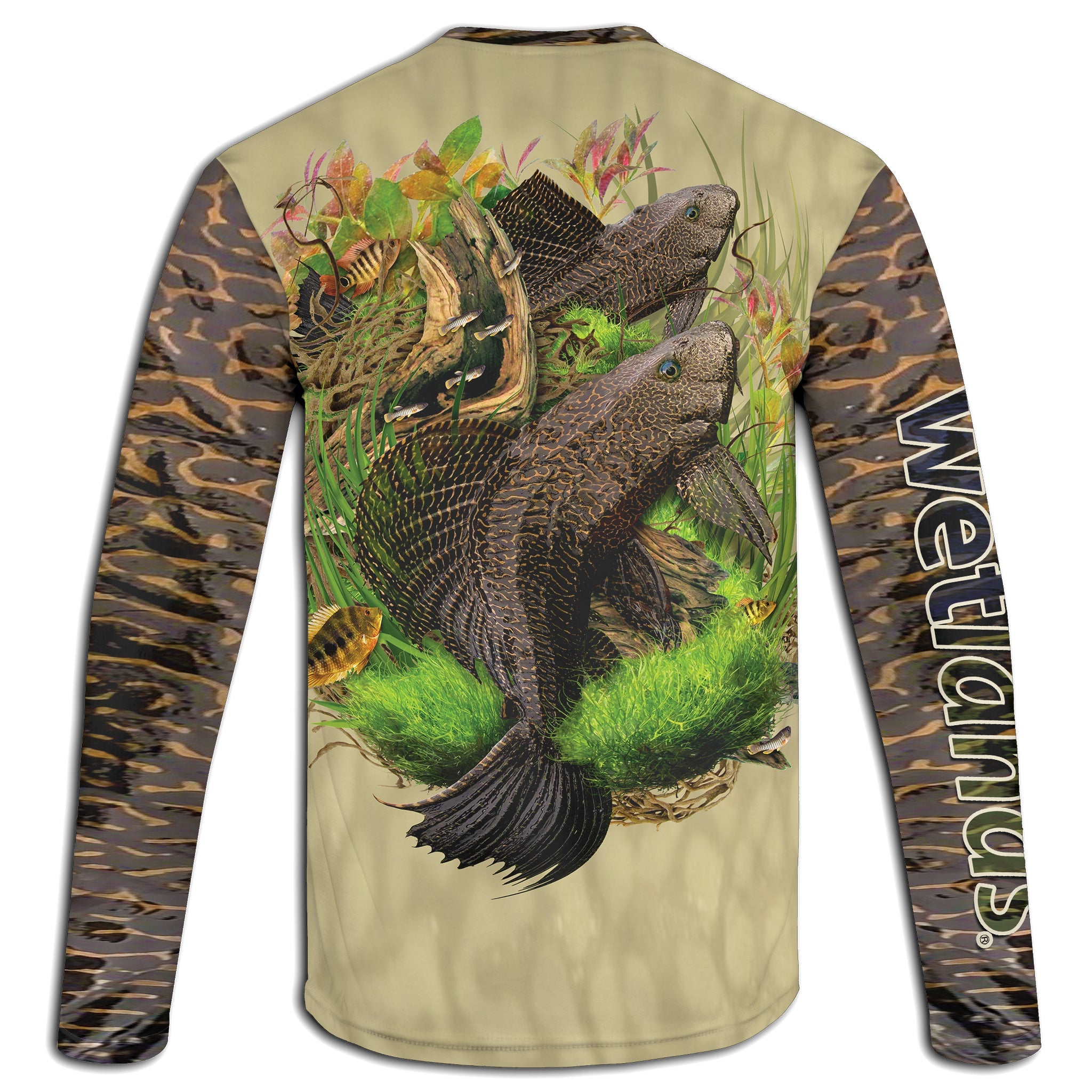 Armored Catfish Wetlands Performance Apparel