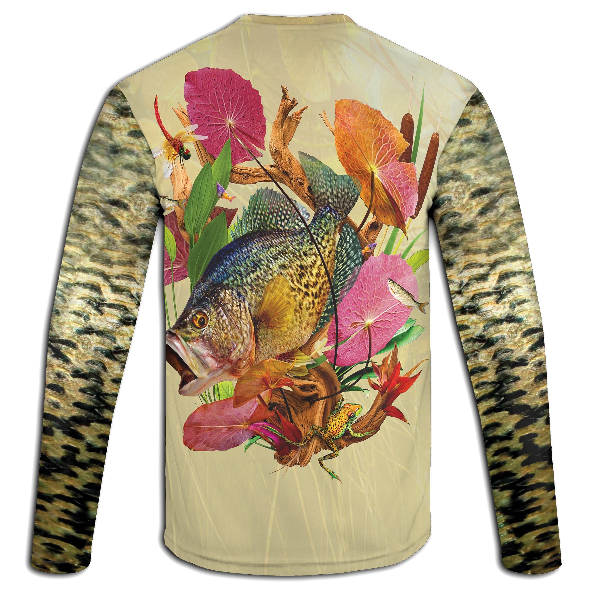 Autumn Crappie Wetlands Performance Apparel