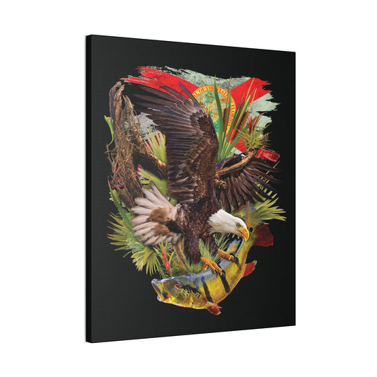 Bald Eagle Canvas Wetlands Performance Apparel