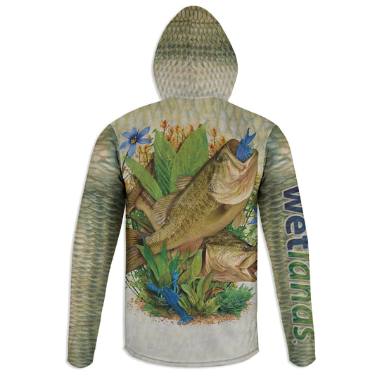 Bass & Blue Crayfish Wetlands Performance Apparel