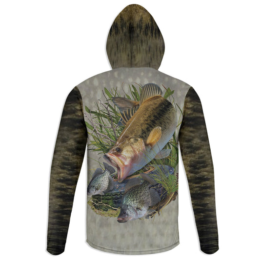 Bass & Crappie Wetlands Performance Apparel