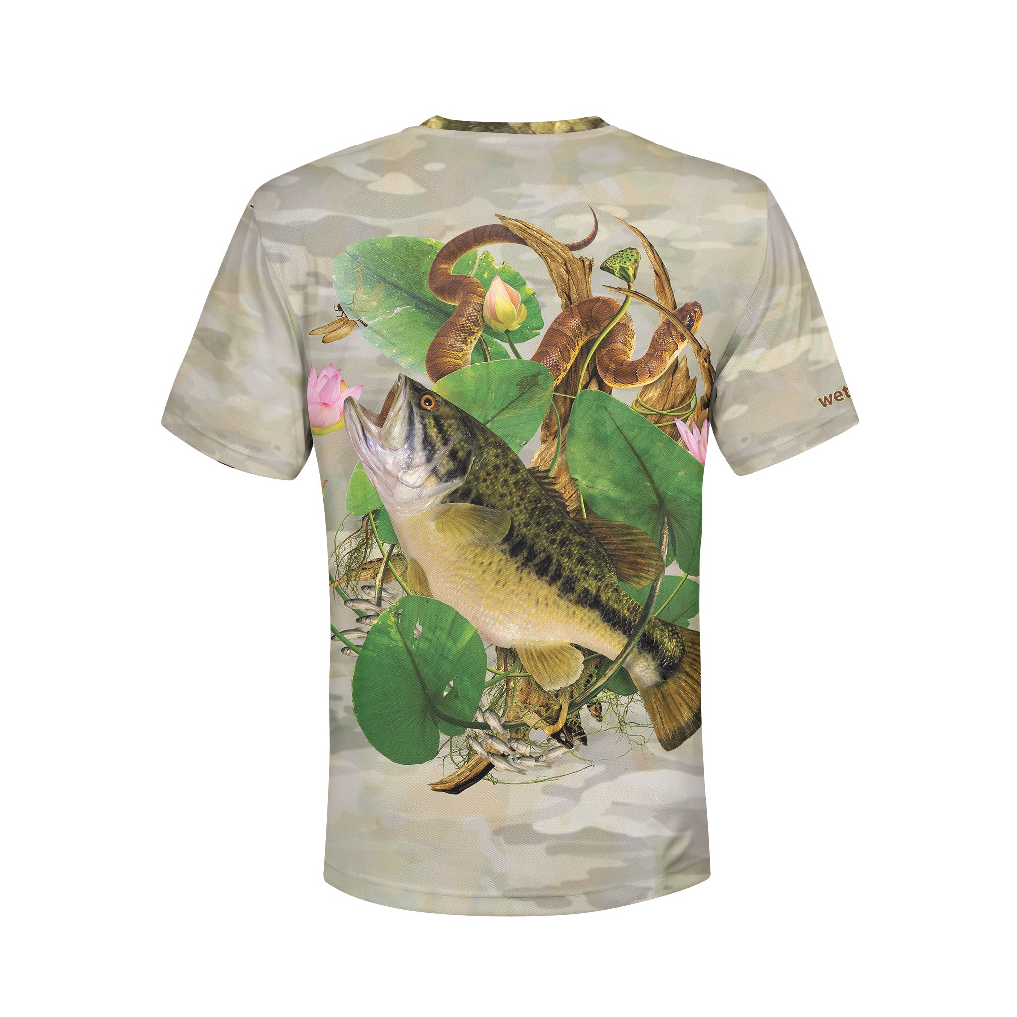 Bass & Water Snake Wetlands Performance Apparel