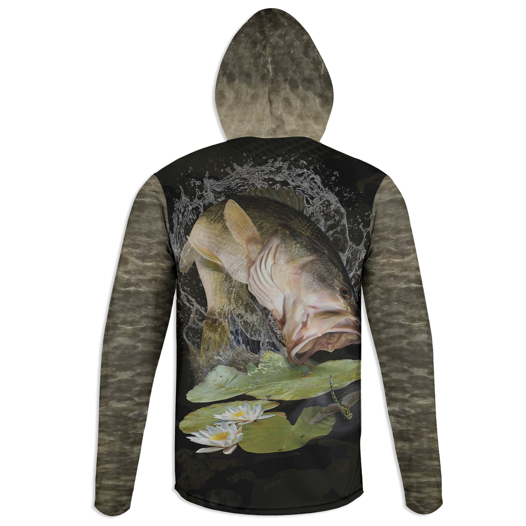 Breaching Bass Wetlands Performance Apparel