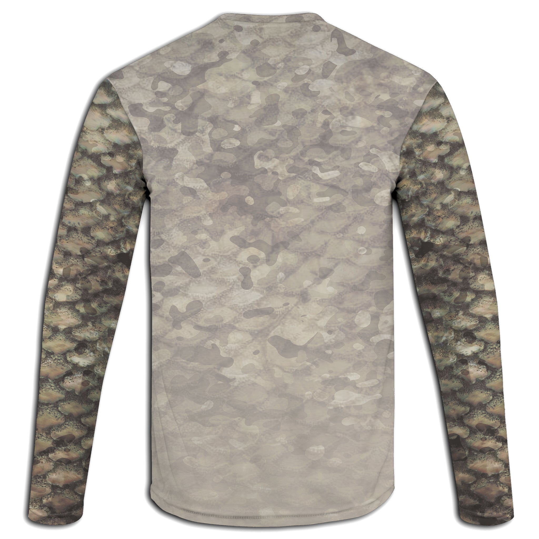 Camo Scales Wetlands Performance Apparel