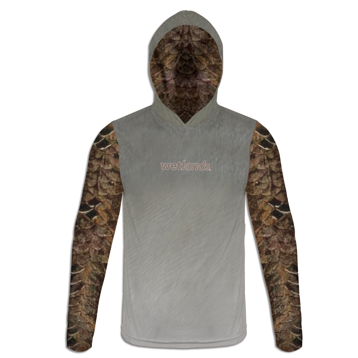 Clown and Snakehead - Unisex Long Sleeve Sun Proof Performance Fishing Top with built in Hoodie and Gaiter (short sleeve option also available)