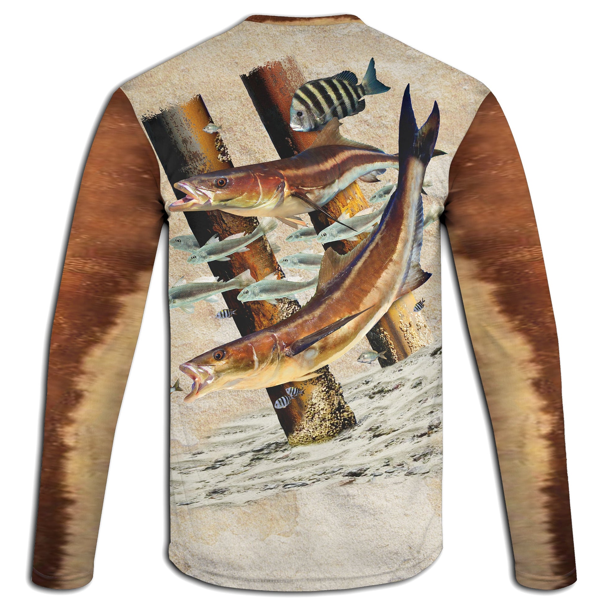 Cobia Season Wetlands Performance Apparel