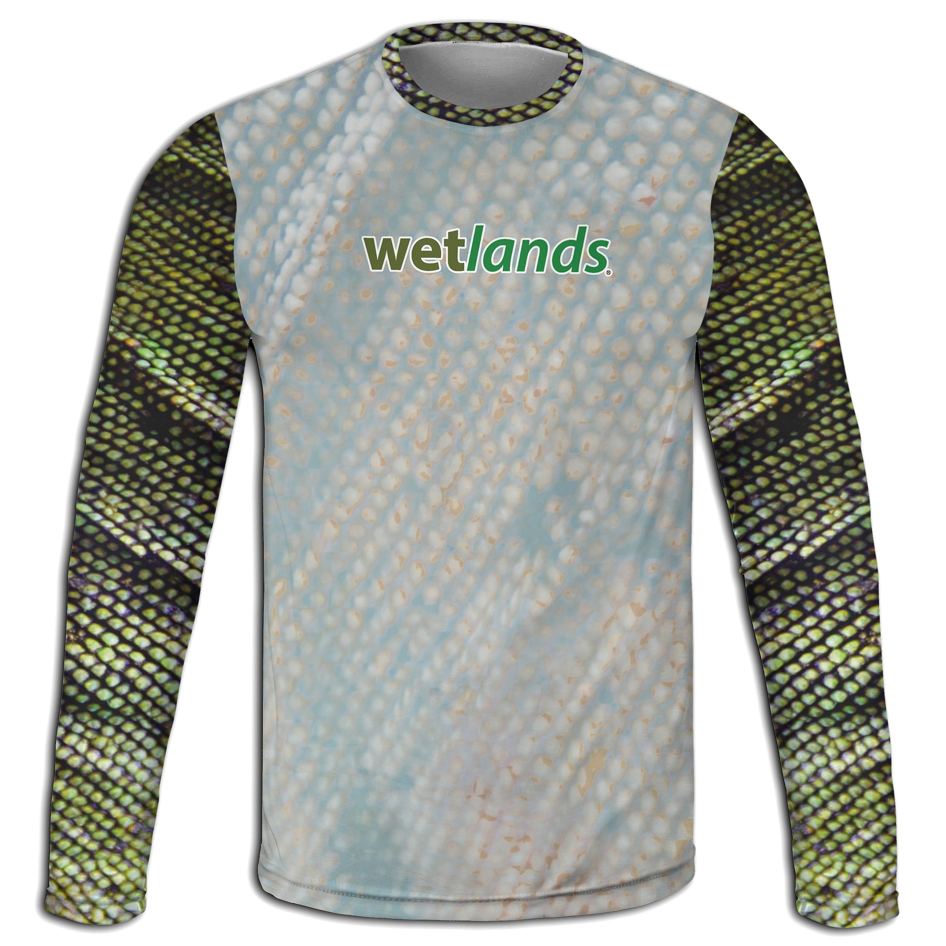 Green Iguana Surf Series Wetlands Performance Apparel