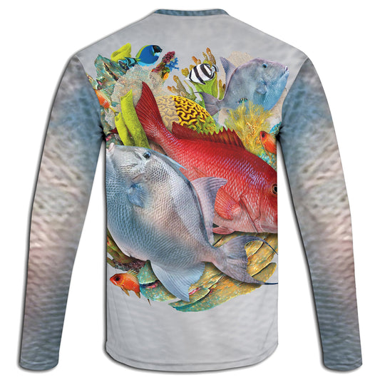 Grey Triggerfish Wetlands Performance Apparel