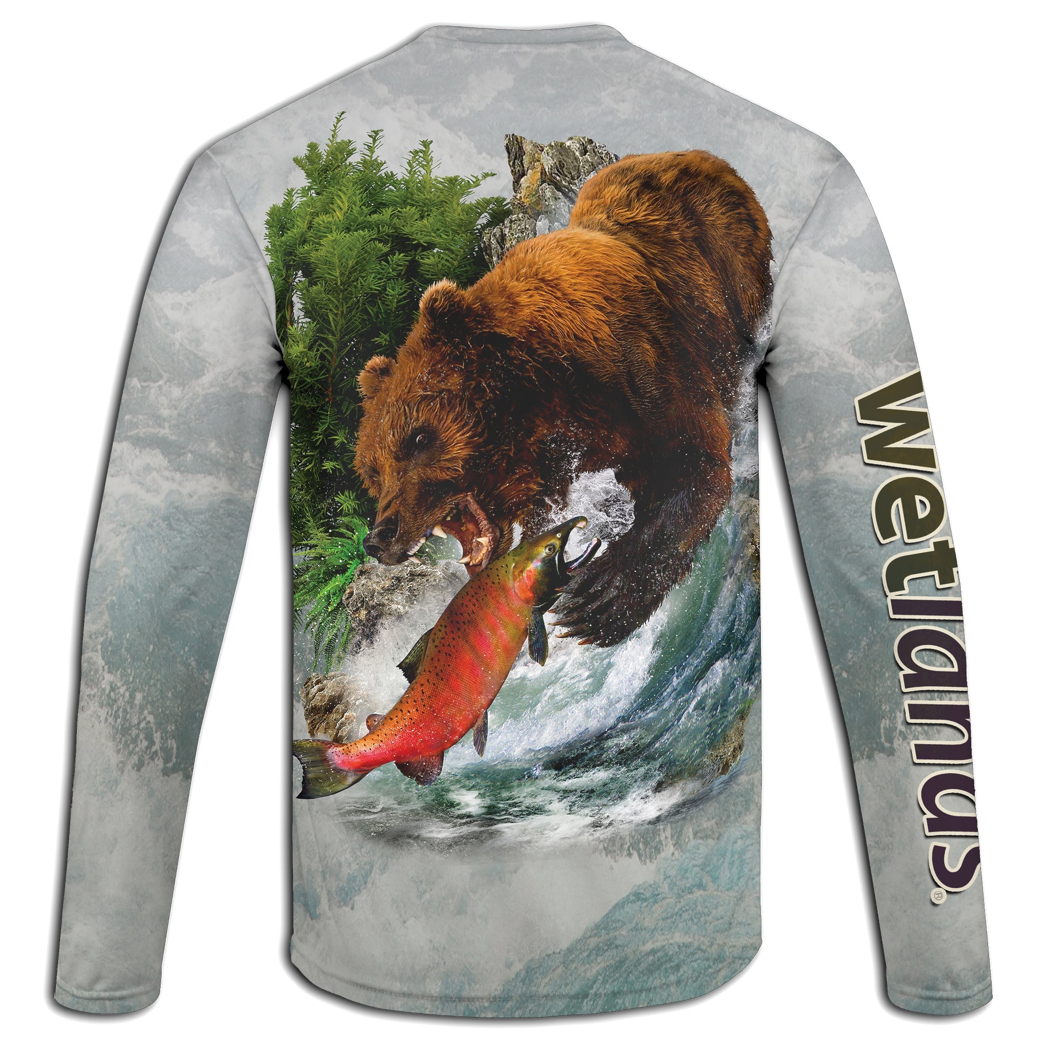 Grizzly & Salmon Wetlands Performance Apparel