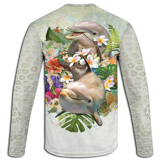 Happy Dolphins Wetlands Performance Apparel