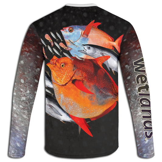 Hawaiian Opah Wetlands Performance Apparel