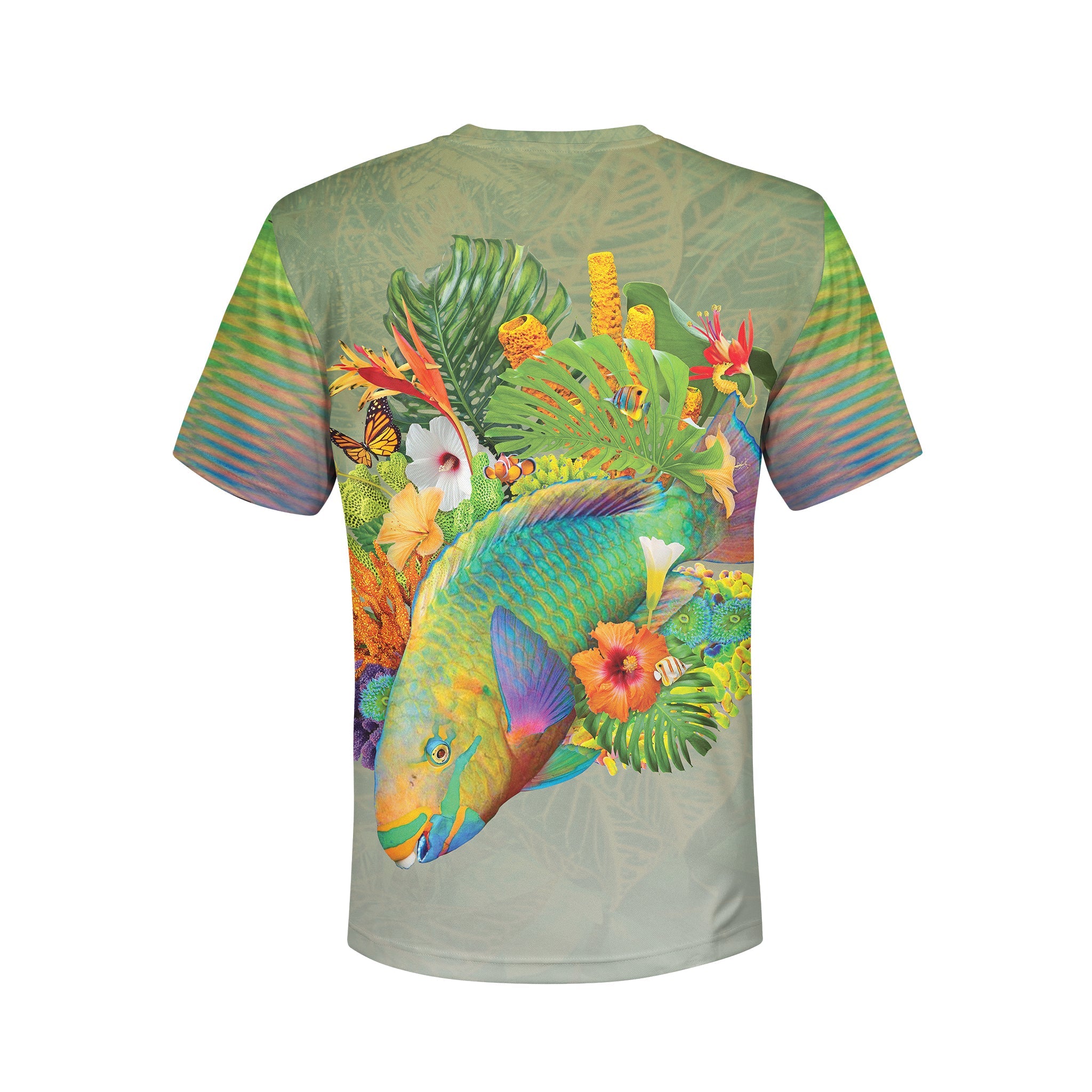 Hawaiian Parrotfish Wetlands Performance Apparel