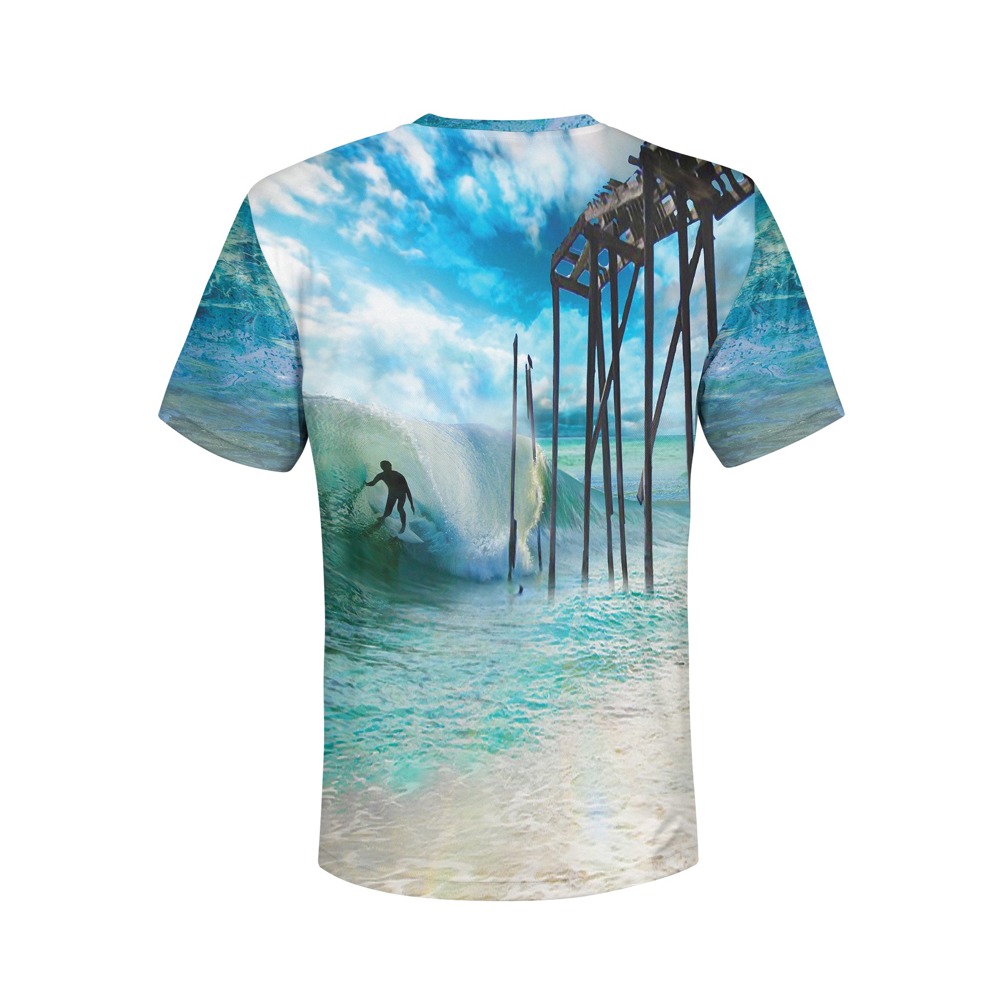 Hidden Pier Surf Series Wetlands Performance Apparel