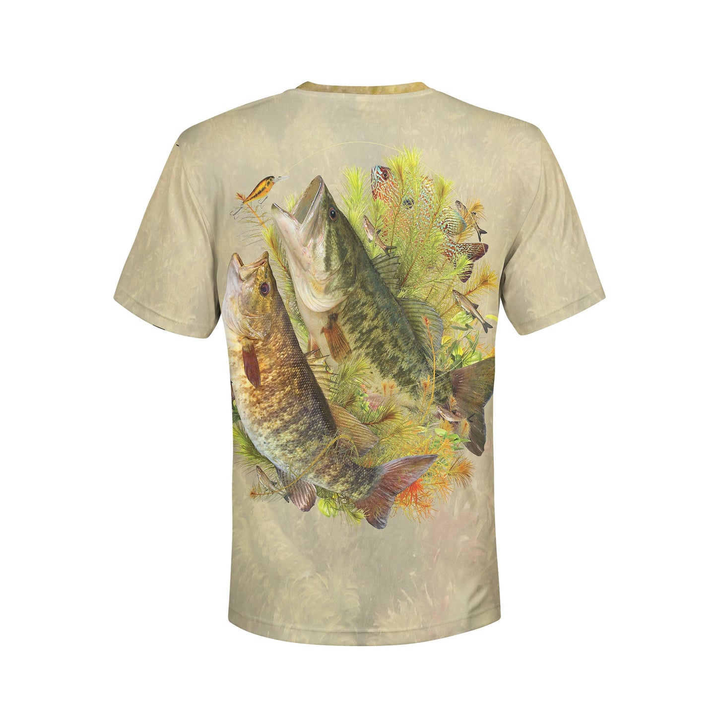 Largemouth Bass vs Smally Wetlands Performance Apparel