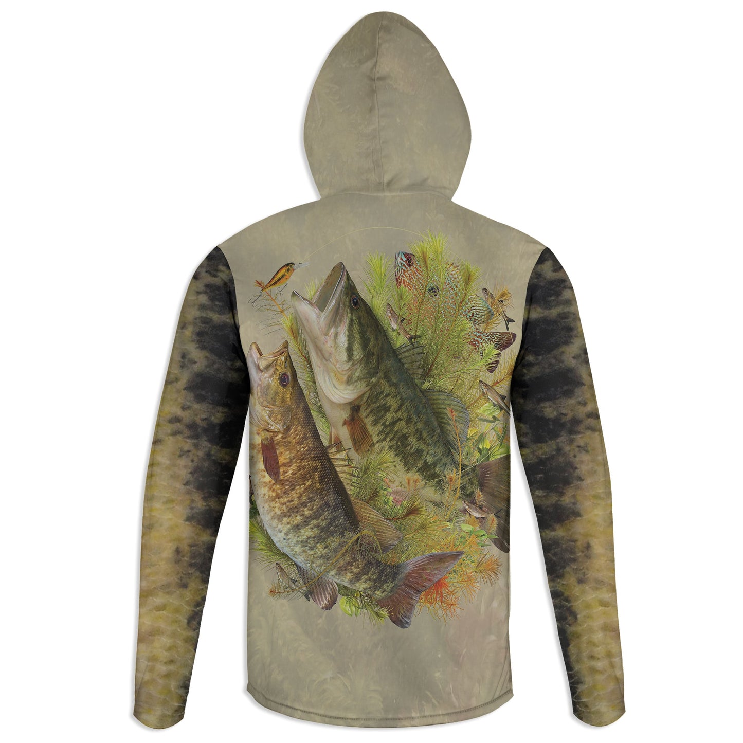 Largemouth Bass vs Smally Wetlands Performance Apparel