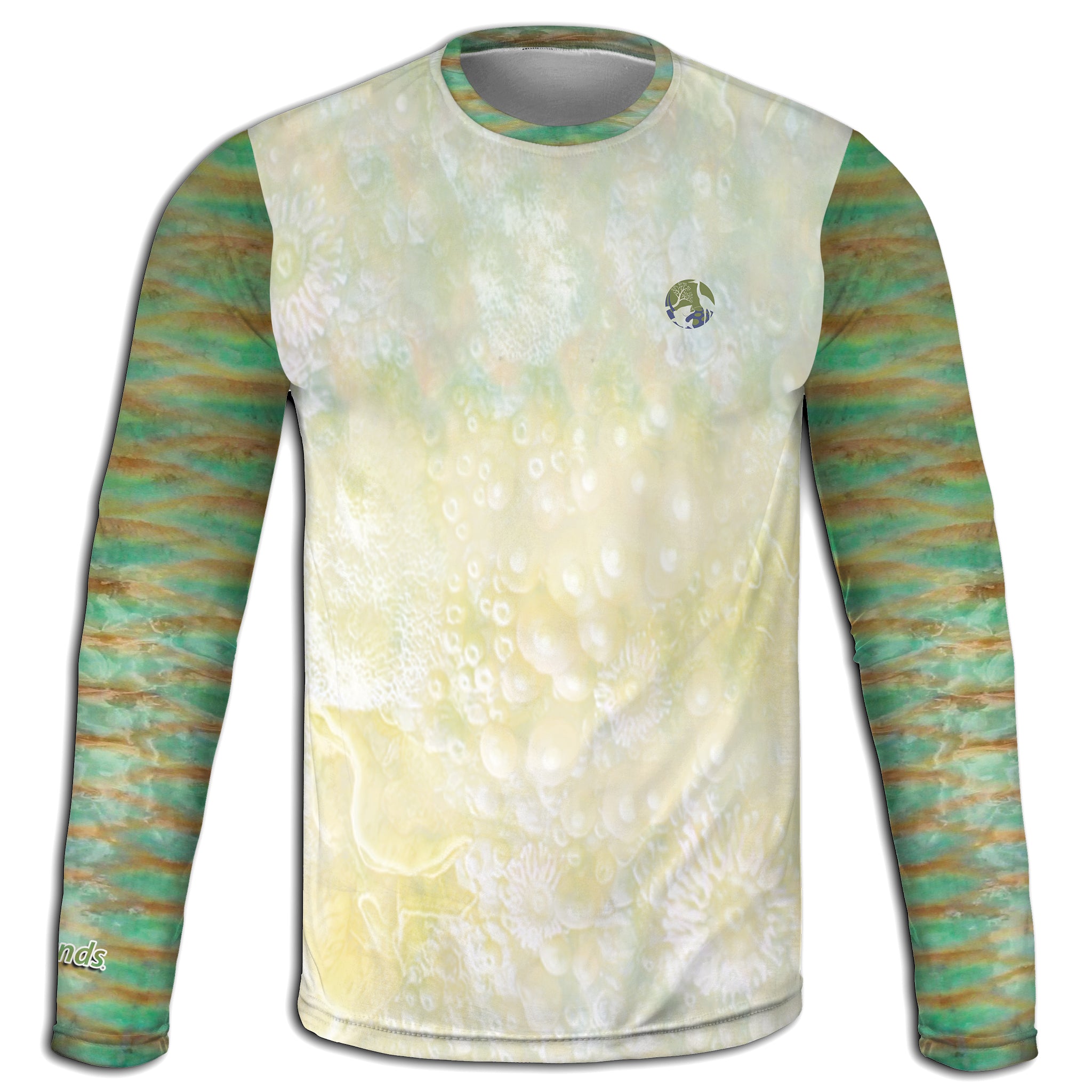 Parrotfish And Wrasse - Unisex Sun Proof Long Sleeve or Short Sleeve Performance Fishing Top 100% AMERICAN MADE