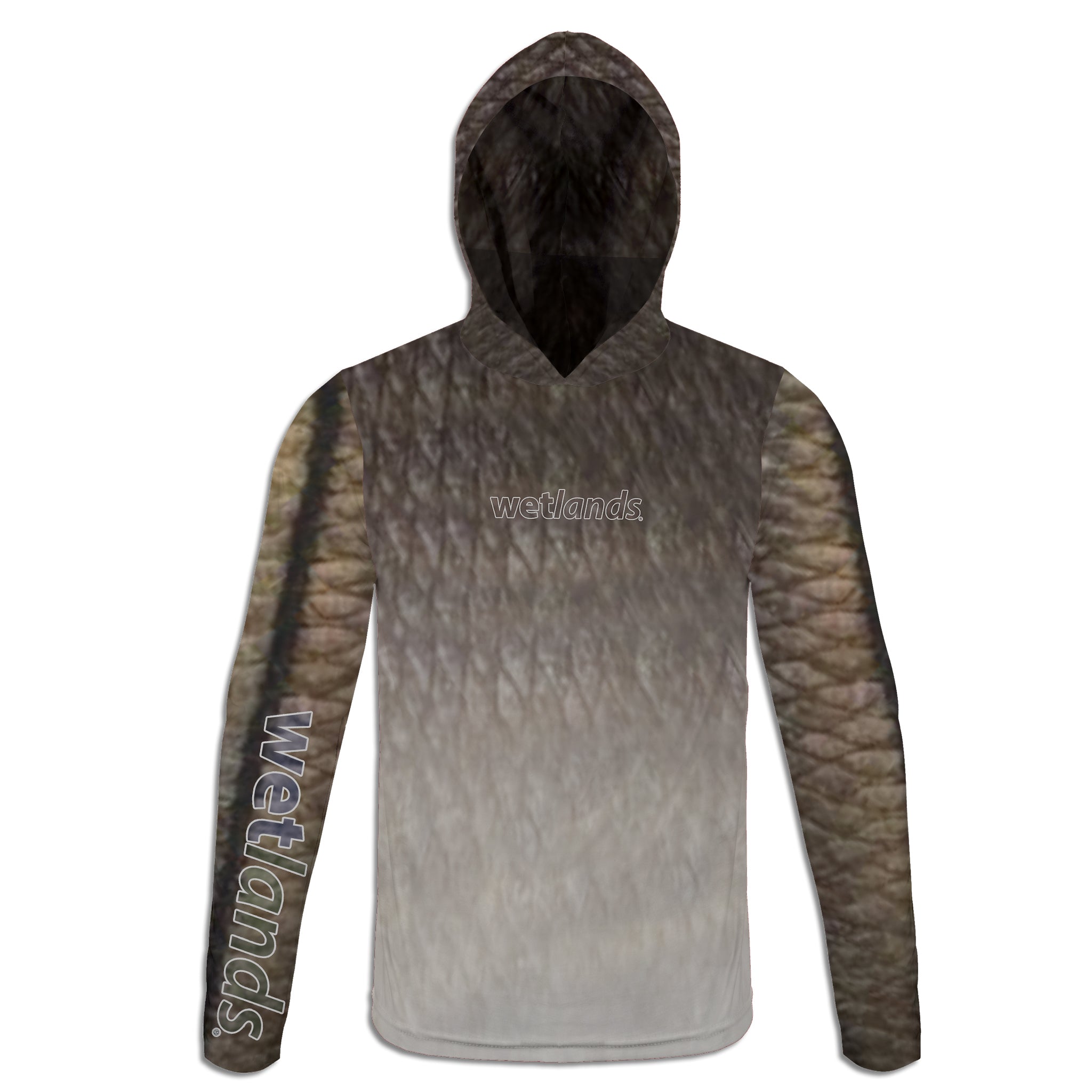 Snook and Lizardfish - Unisex Long Sleeve Sun Proof Performance Fishing Top with built in Hoodie and Gaiter (short sleeve option also available)