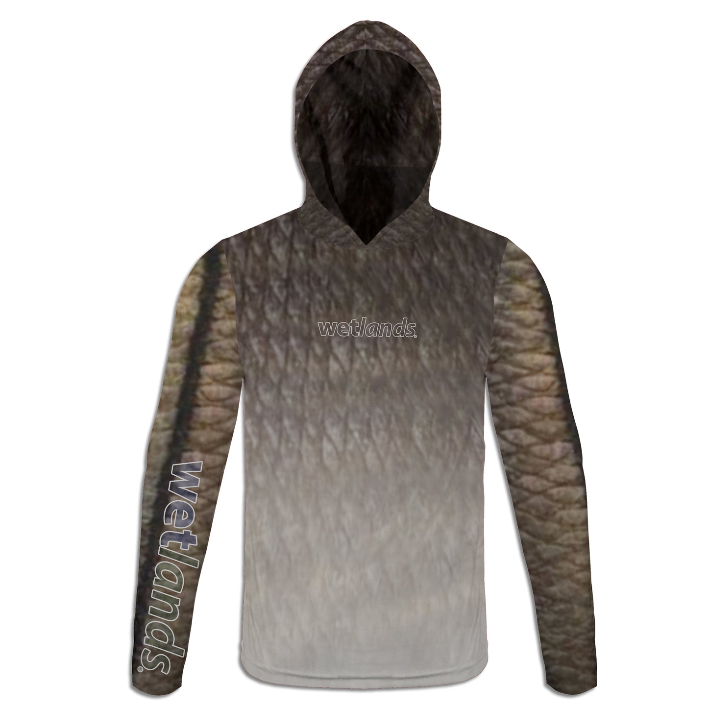 Snook and Lizardfish - Unisex Long Sleeve Sun Proof Performance Fishing Top with built in Hoodie and Gaiter (short sleeve option also available)