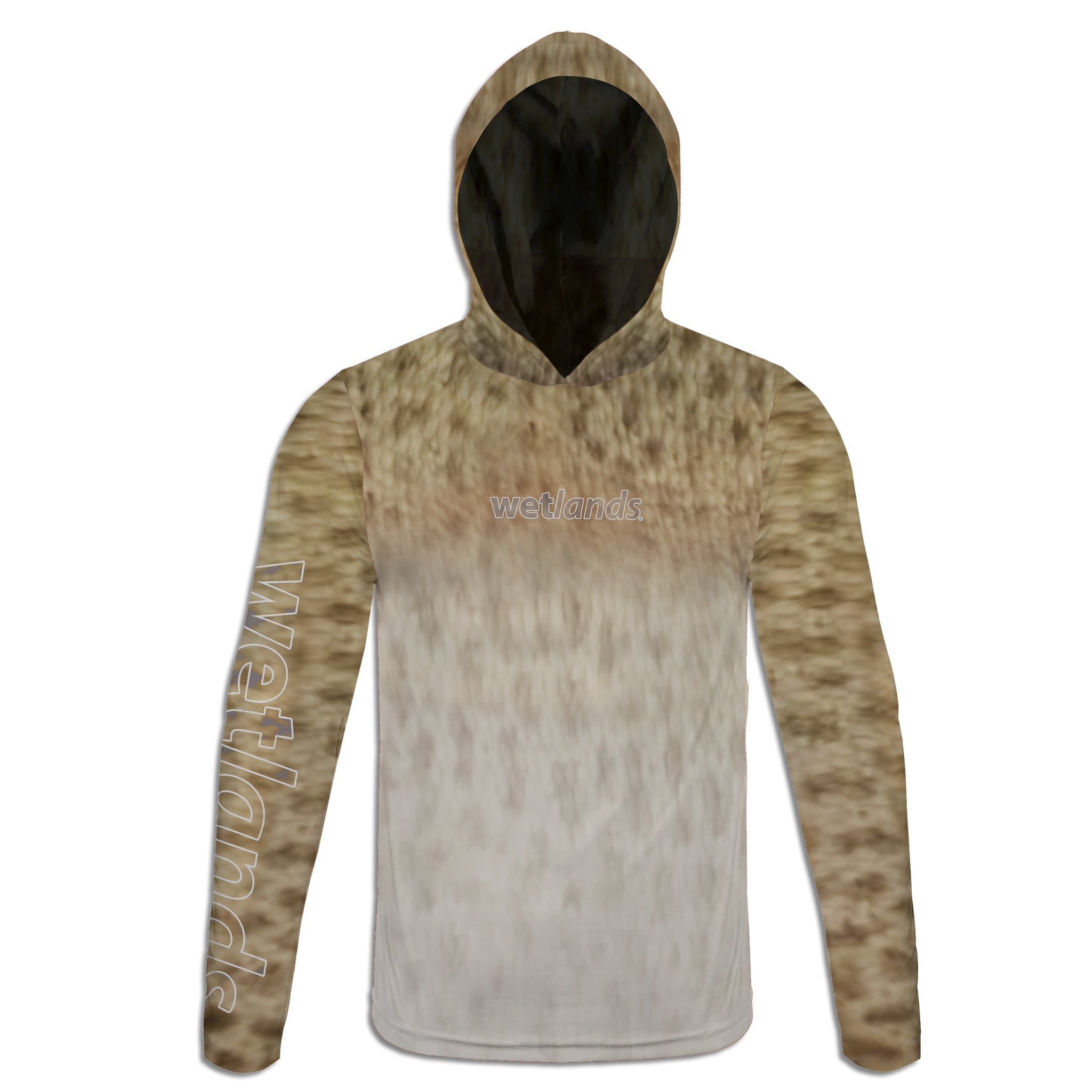 Muskie and Smallmouth - Unisex Long Sleeve Sun Proof Performance Fishing Top with built in Hoodie and Gaiter (short sleeve option also available)