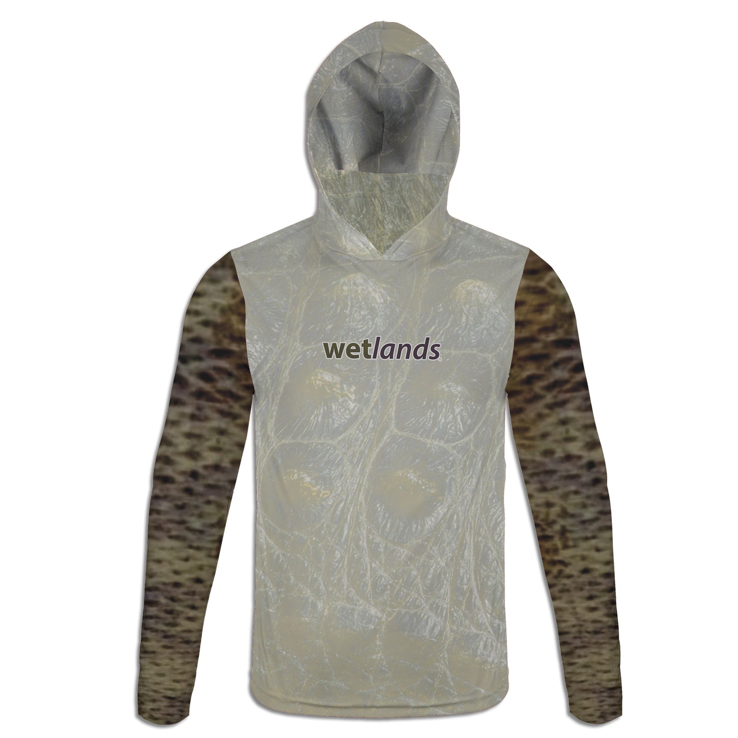 Endangered Slam - Unisex Long Sleeve Sun Proof Performance Fishing Top with built in Hoodie and Gaiter (short sleeve option also available)