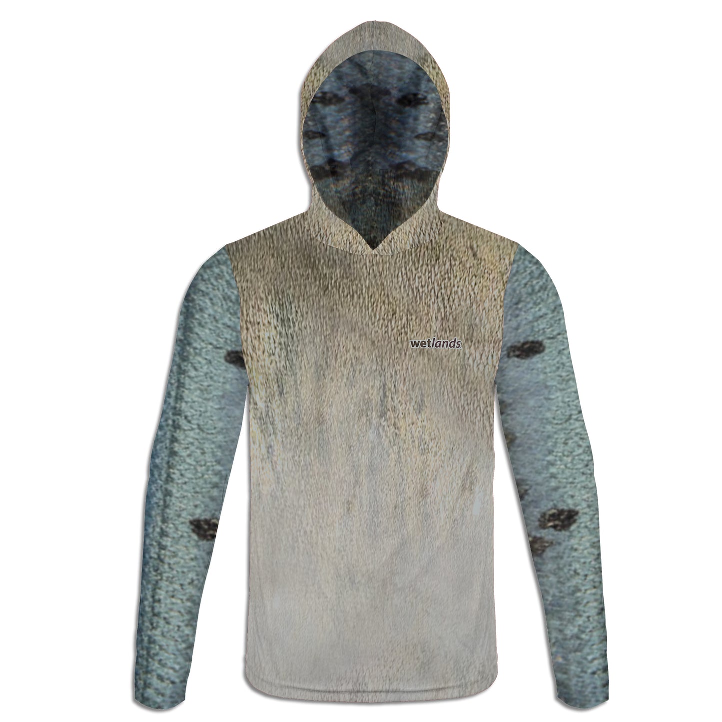 Barracuda and Jacks - Unisex Long Sleeve Sun Proof Performance Fishing Top with built in Hoodie and Gaiter (short sleeve option also available)