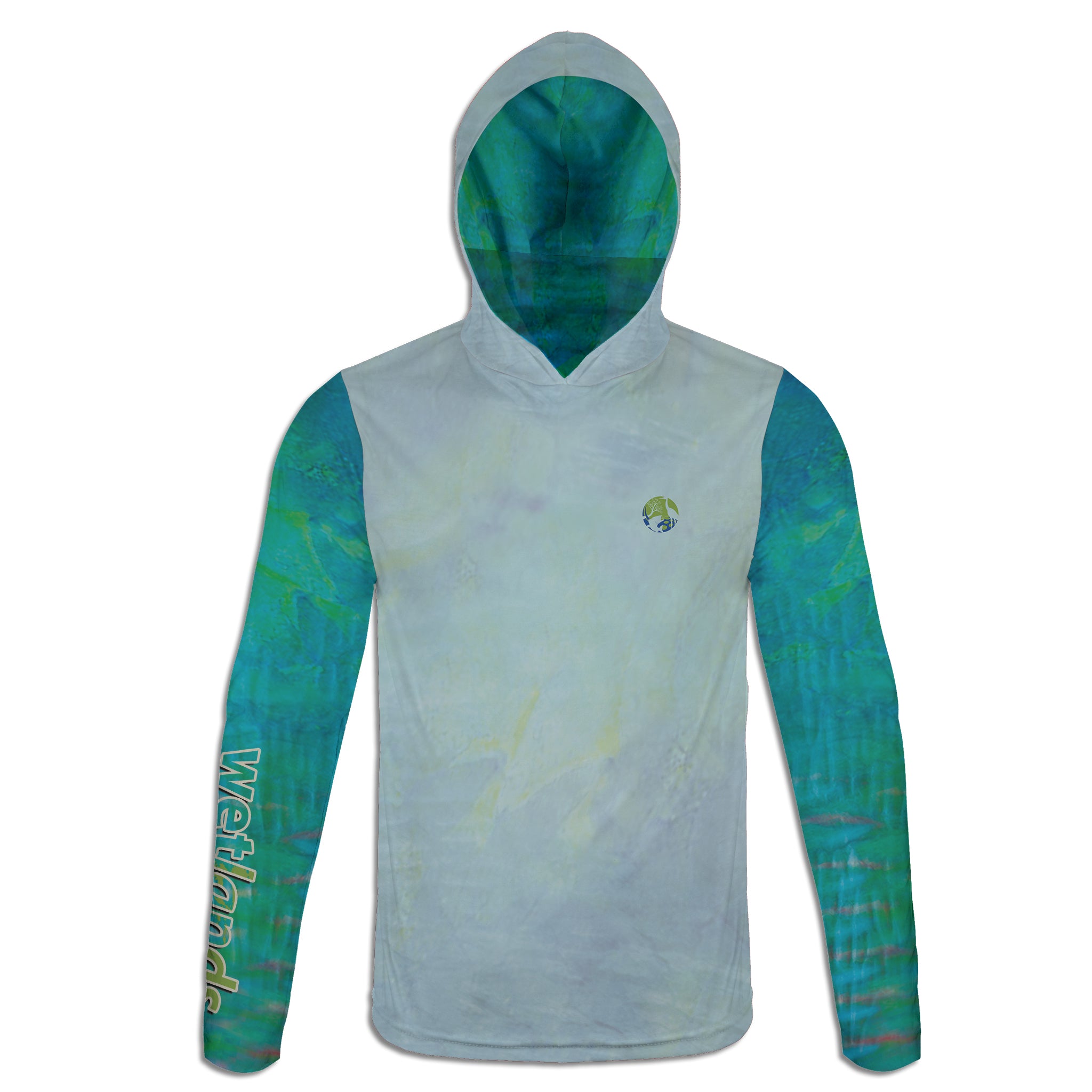 Bumphead Parrotfish - Unisex Long Sleeve Sun Proof Performance Fishing Top with built in Hoodie and Gaiter (short sleeve option also available)