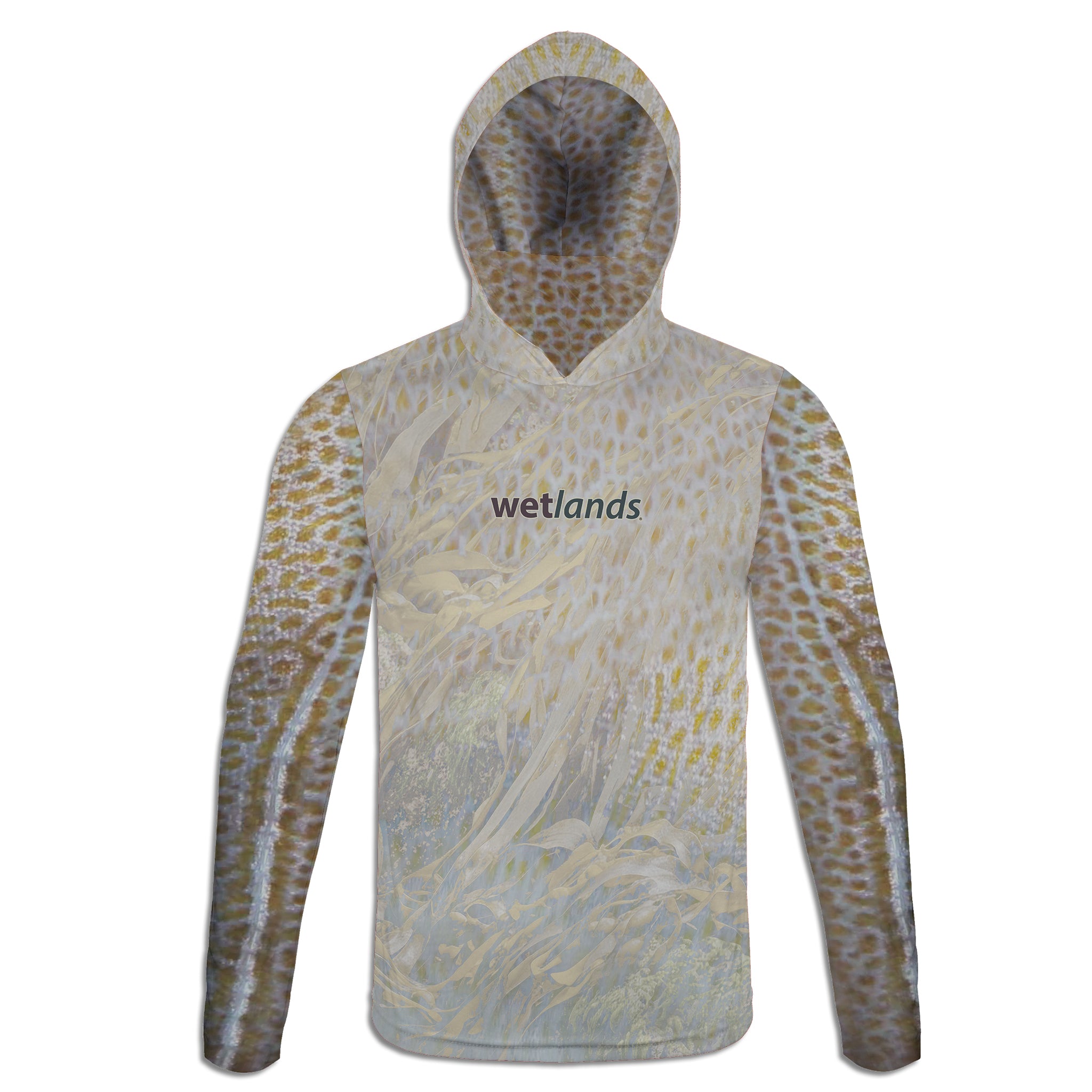 Cod and Haddock - Unisex Long Sleeve Sun Proof Performance Fishing Top with built in Hoodie and Gaiter (short sleeve option also available)