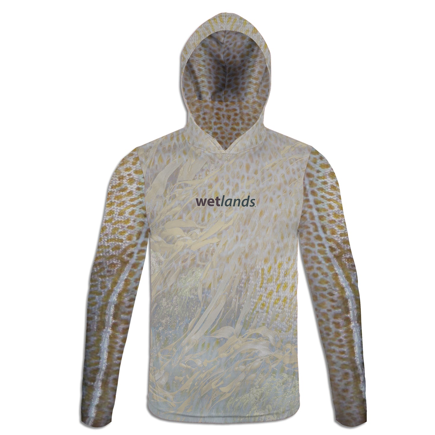 Cod and Haddock - Unisex Long Sleeve Sun Proof Performance Fishing Top with built in Hoodie and Gaiter (short sleeve option also available)