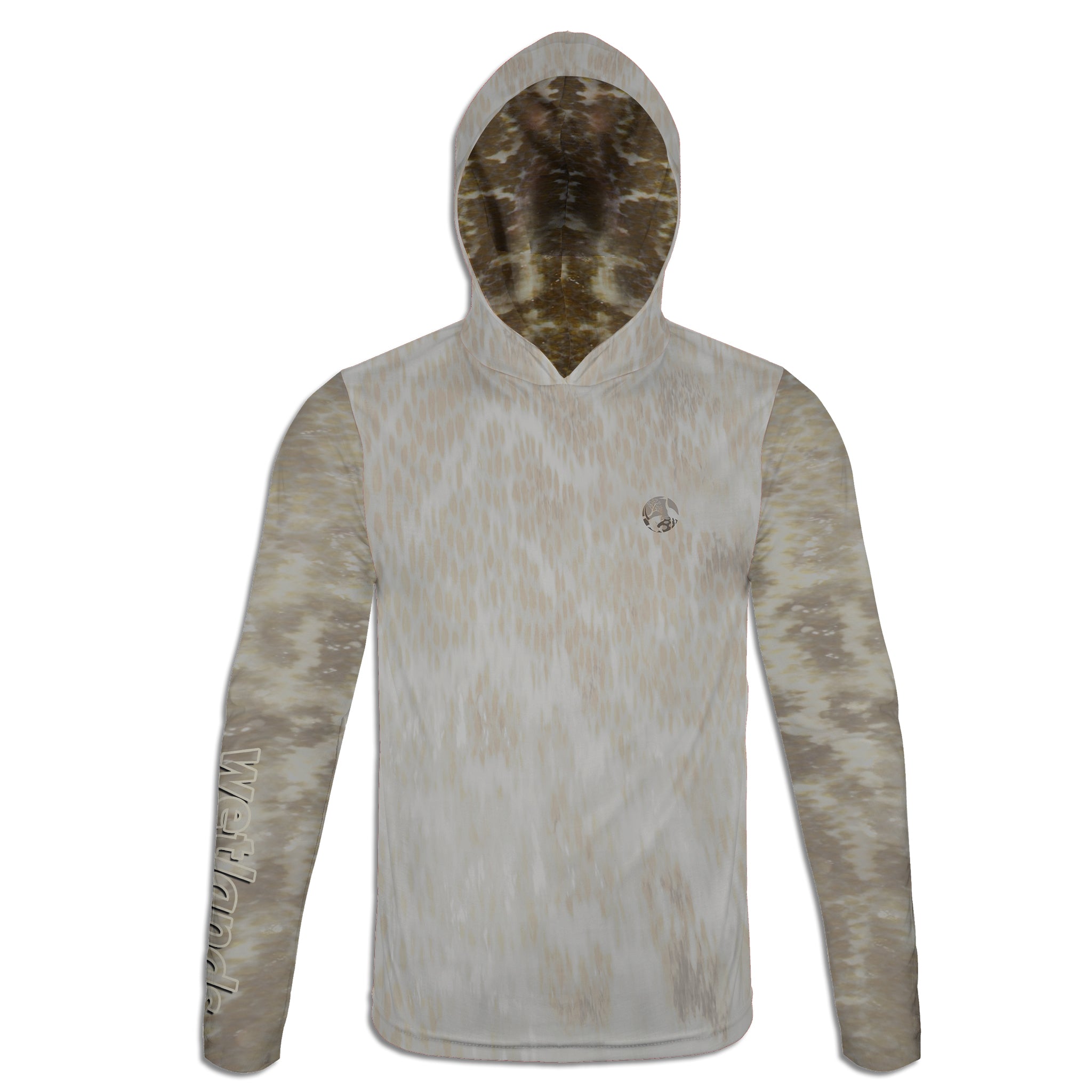Grouper and Cuttlefish- Unisex Long Sleeve Sun Proof Performance Fishing Top with built in Hoodie and Gaiter (short sleeve option also available)