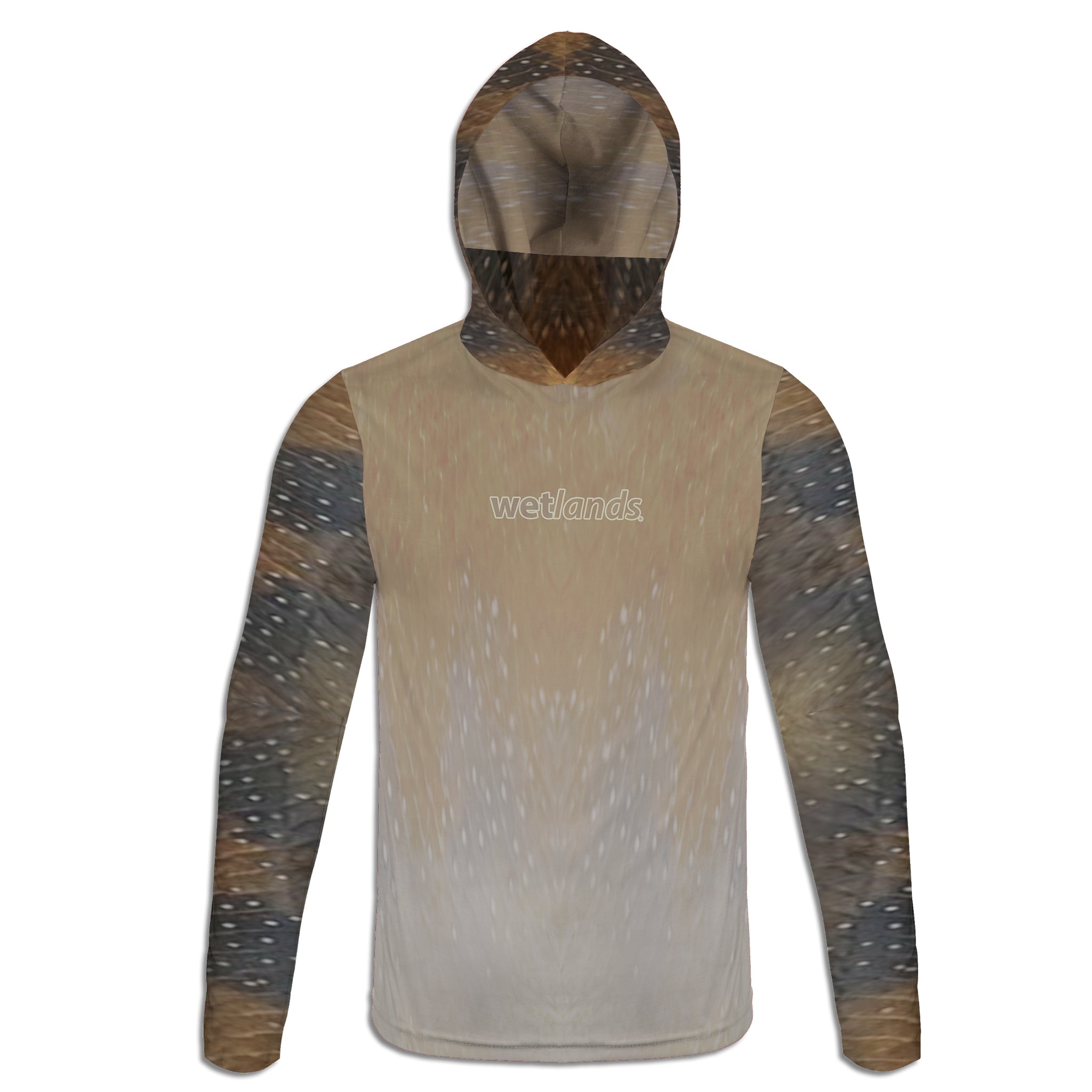 South Florida Snakehead - Unisex Long Sleeve Sun Proof Performance Fishing Top with built in Hoodie and Gaiter (short sleeve option also available)