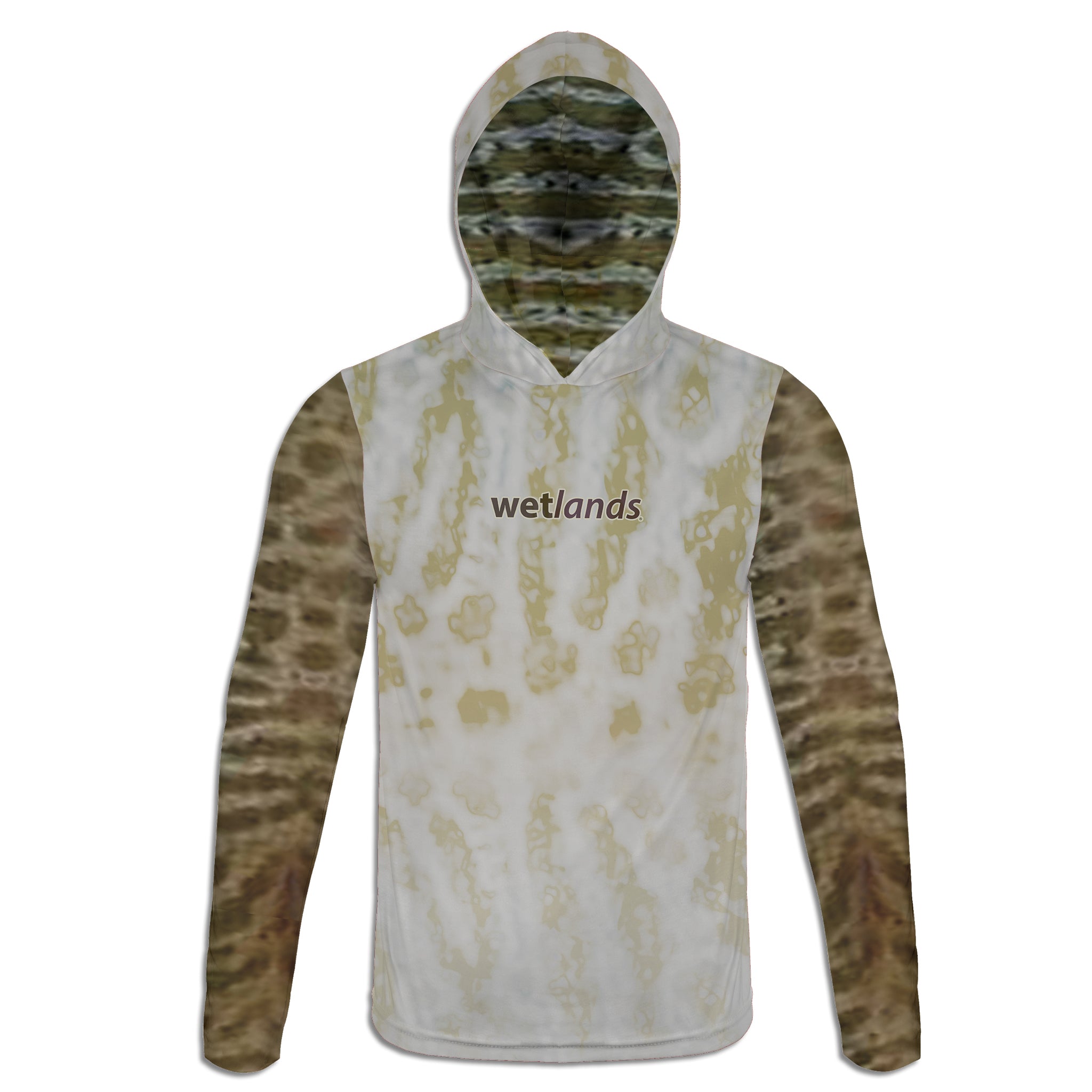 Tiger Musky and Cisco - Unisex Long Sleeve Sun Proof Performance Fishing Top with built in Hoodie and Gaiter (short sleeve option also available)