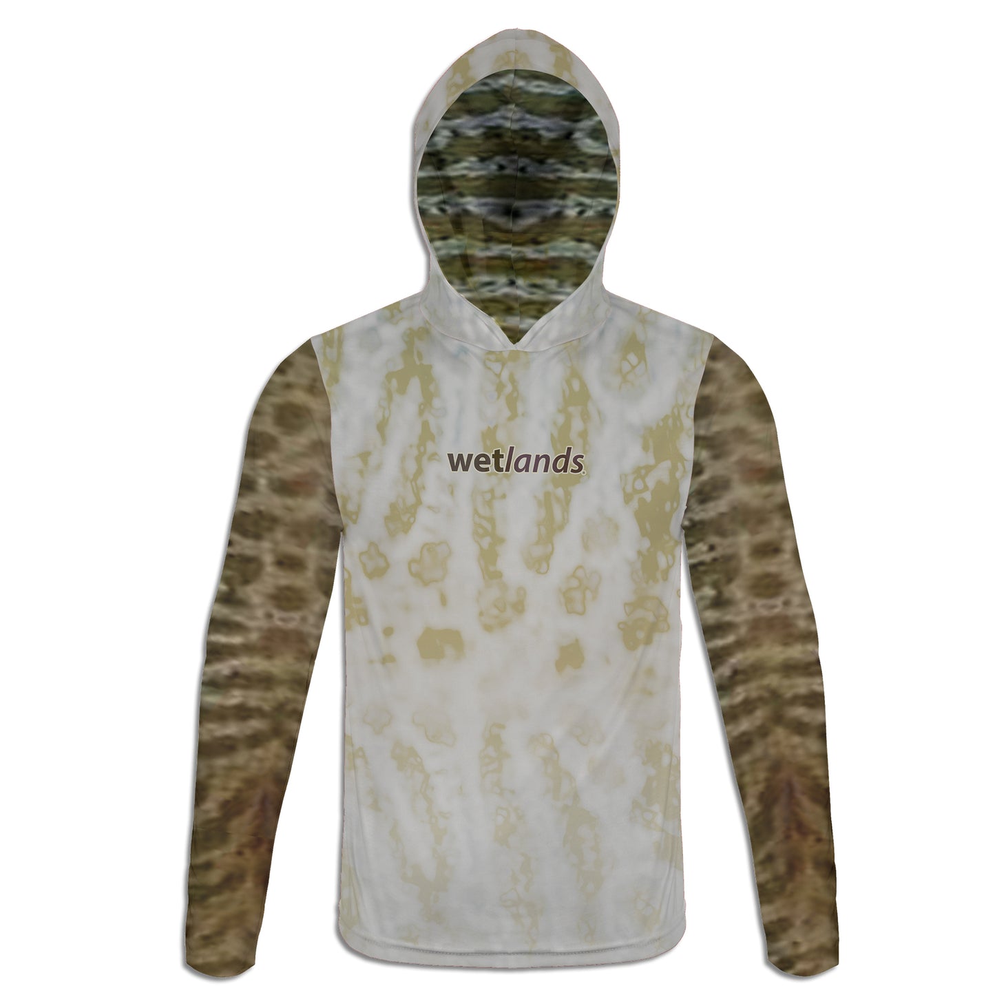 Tiger Musky and Cisco - Unisex Long Sleeve Sun Proof Performance Fishing Top with built in Hoodie and Gaiter (short sleeve option also available)