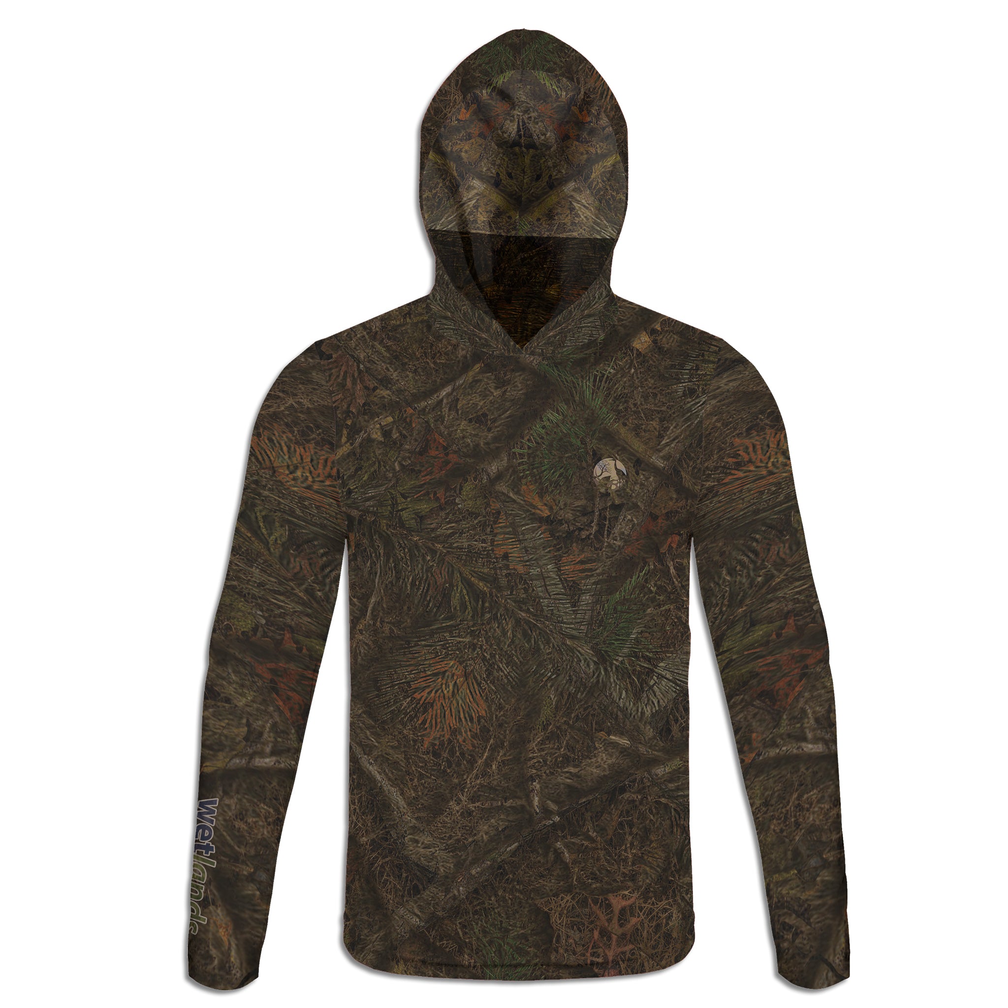 Field Buck - Unisex Long Sleeve Sun Proof Performance Fishing Top with built in Hoodie (short sleeve option also available)