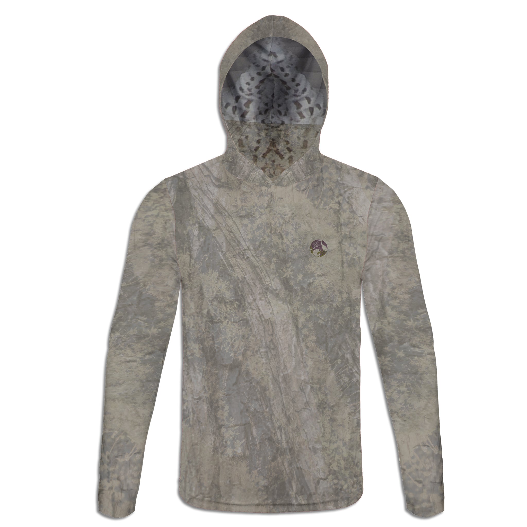 Wood Ducks - Unisex Long Sleeve Sun Proof Performance Fishing Top with built in Hoodie (short sleeve option also available)