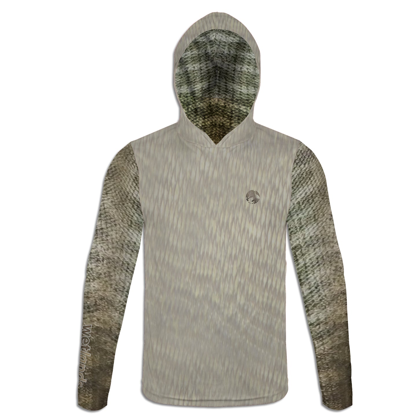 Muskellunge and Walleye - Unisex Long Sleeve Sun Proof Performance Fishing Top with built in Hoodie and Gaiter (short sleeve option also available)