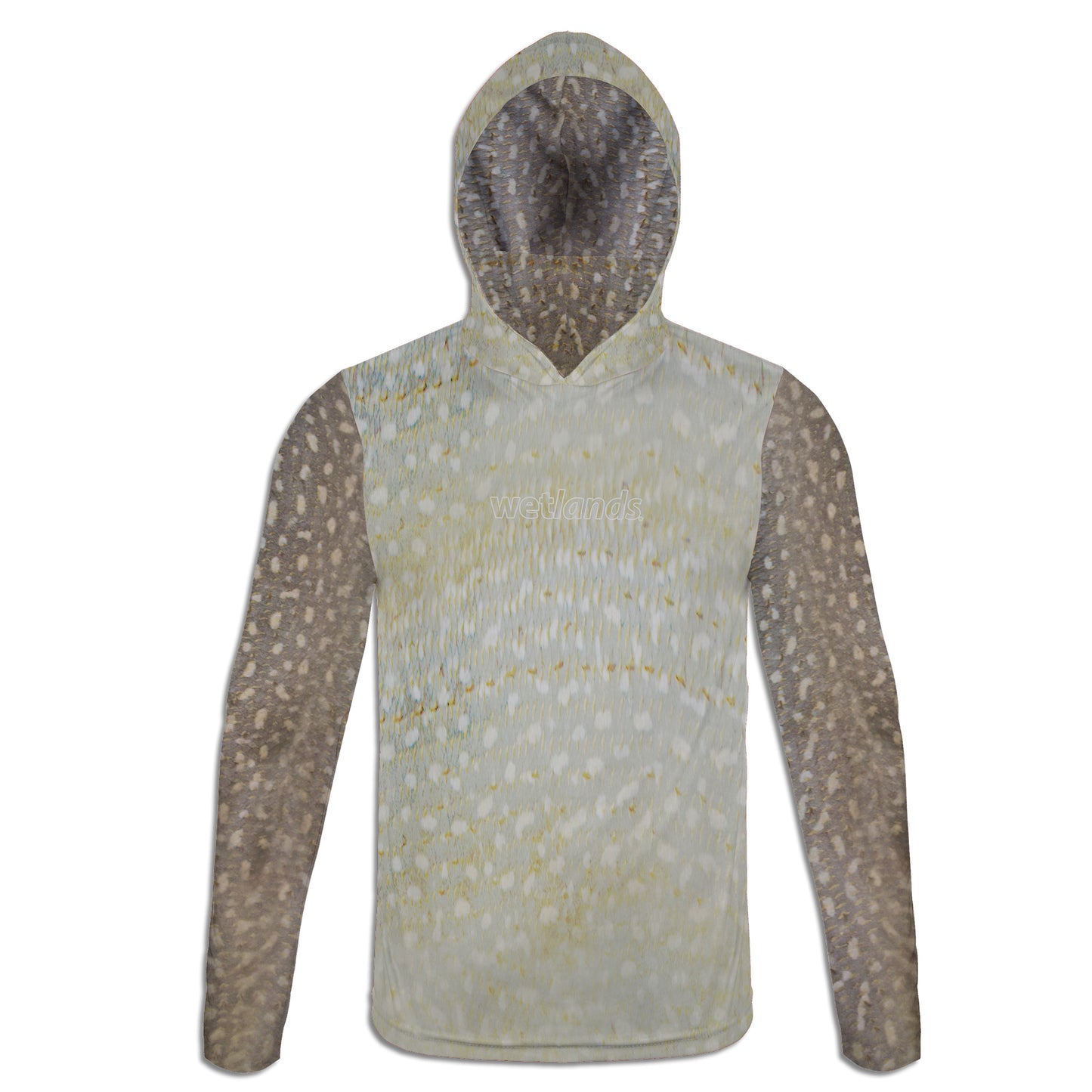 Northern Pike - Unisex Long Sleeve Sun Proof Performance Fishing Top with built in Hoodie and Gaiter (short sleeve option also available)