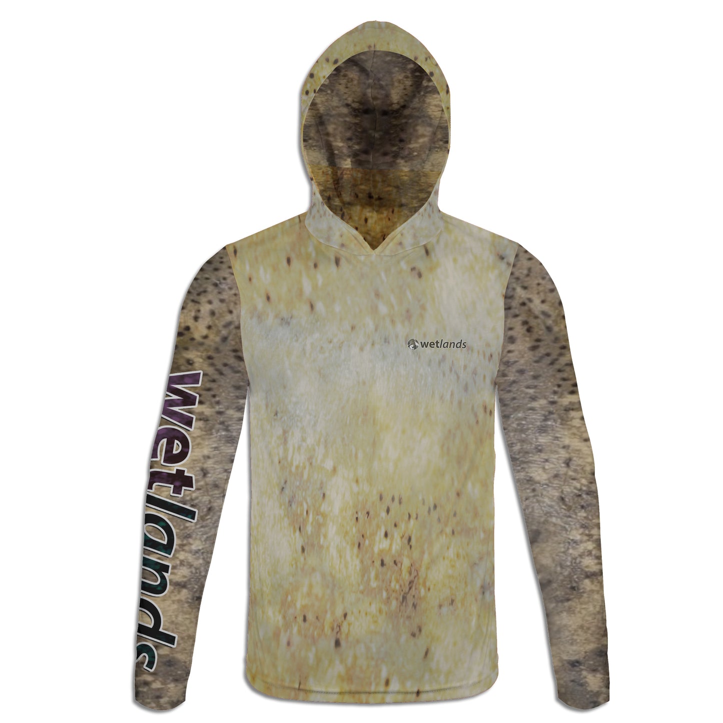 Goliath Grouper - Unisex Long Sleeve Sun Proof Performance Fishing Top with built in Hoodie and Gaiter (short sleeve option also available)