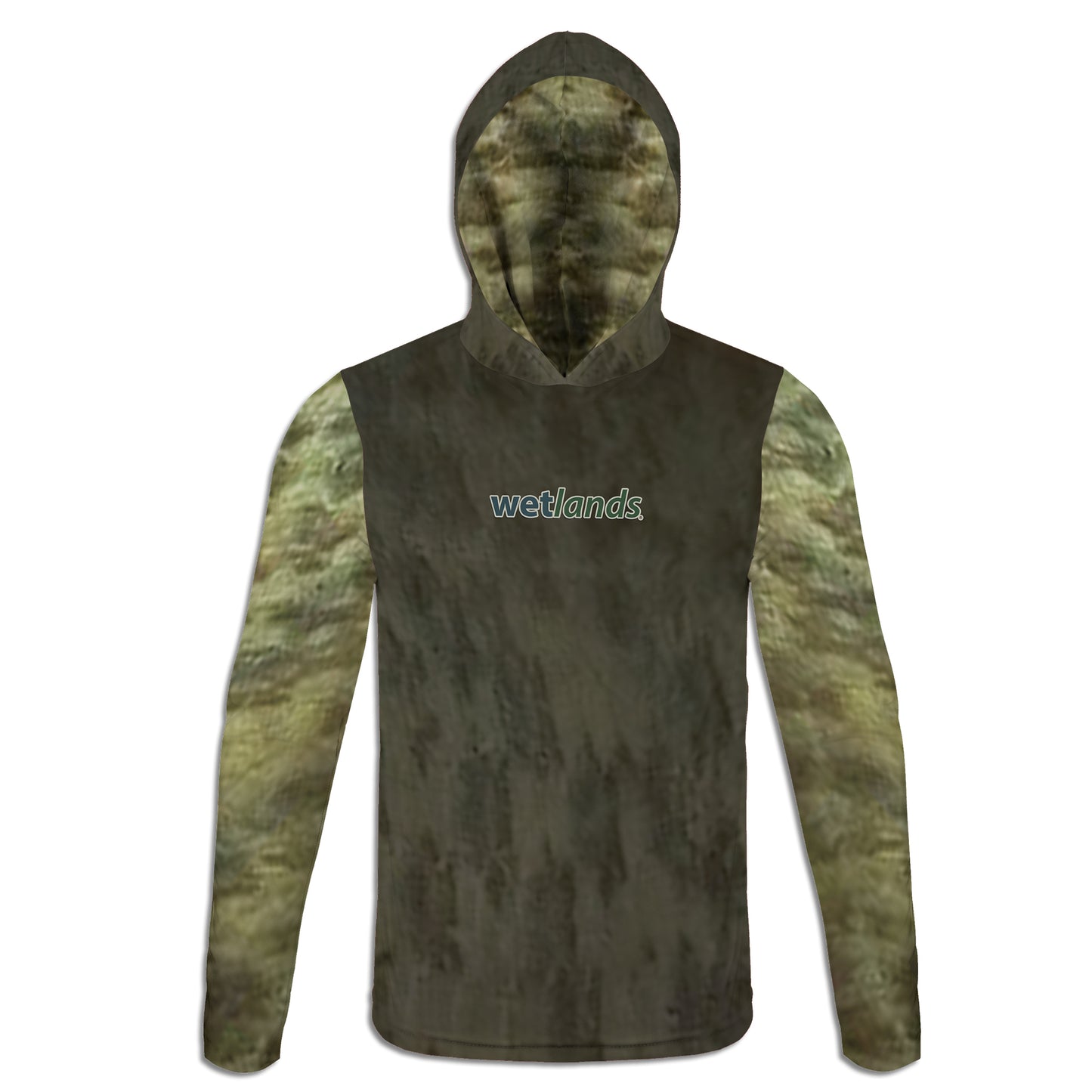 Georgia Shellcracker - Unisex Long Sleeve Sun Proof Performance Fishing Top with built in Hoodie and Gaiter (short sleeve option also available)