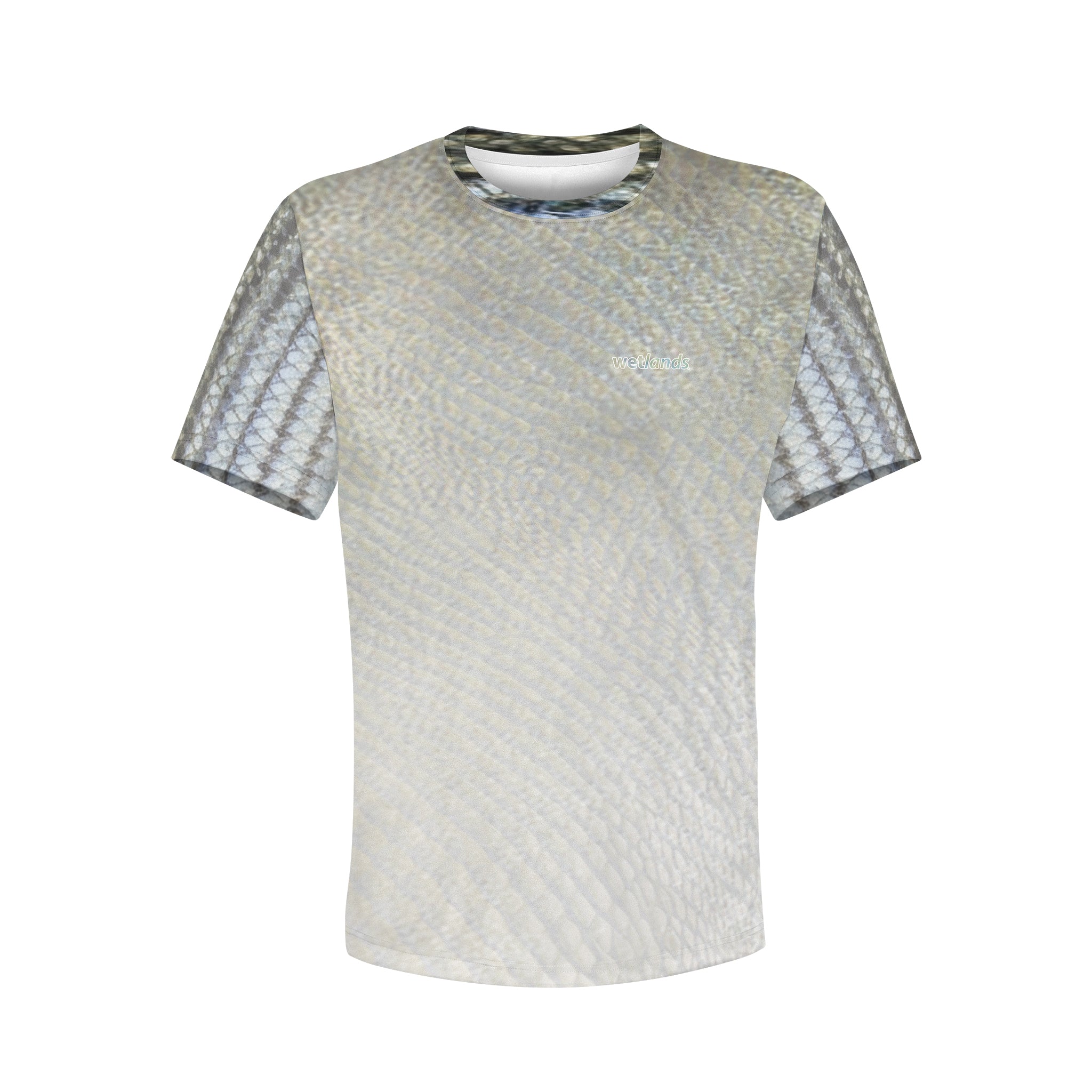 Striper and American Eel - Unisex Long Sleeve Sun Proof Performance Fishing Top with built in Hoodie and Gaiter (short sleeve option also available)