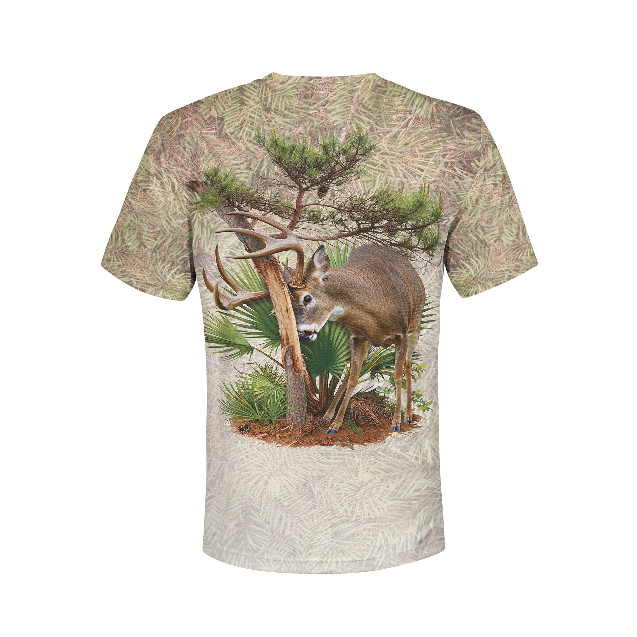 Buck Rub - Unisex Long Sleeve Sun Proof Performance Fishing Top with built in Hoodie (short sleeve option also available)