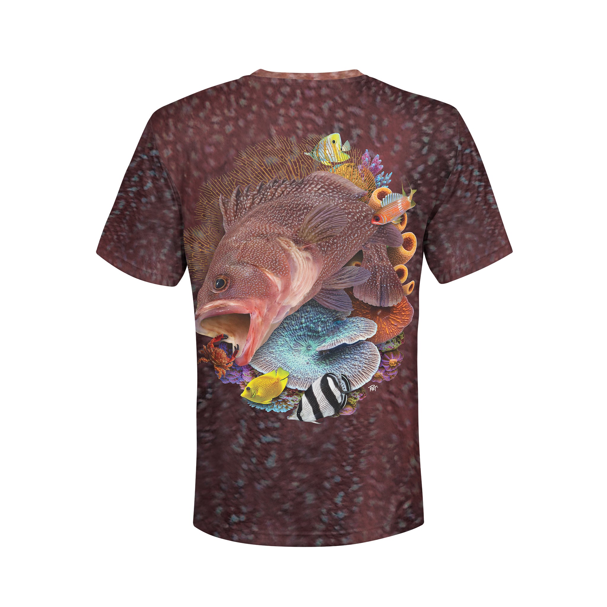 Kitty Mitchell - Unisex Long Sleeve Sun Proof Performance Fishing Top with built in Hoodie and Gaiter (short sleeve option also available)