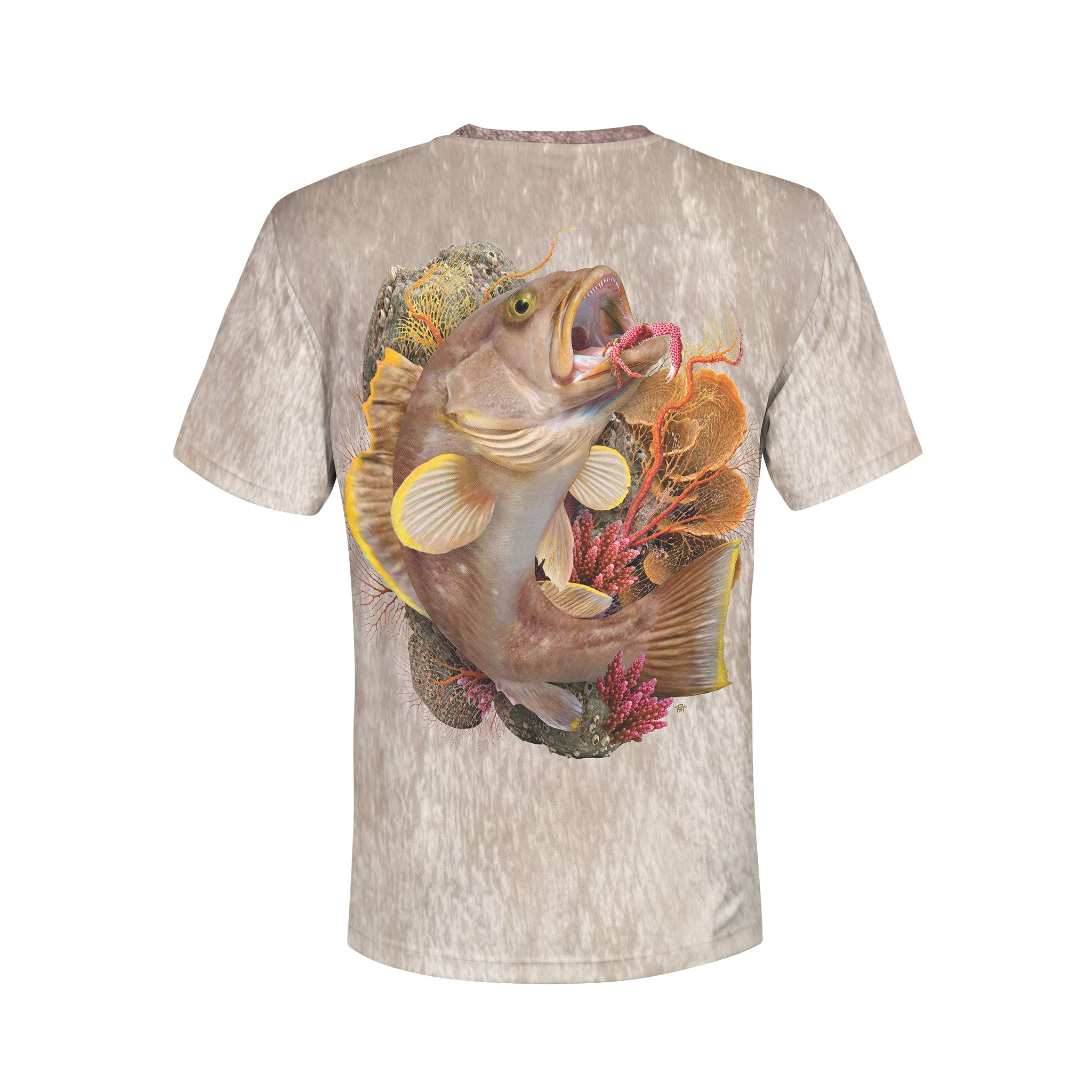 YellowEdge Grouper - Unisex Long Sleeve Sun Proof Performance Fishing Top with built in Hoodie and Gaiter (short sleeve option also available)