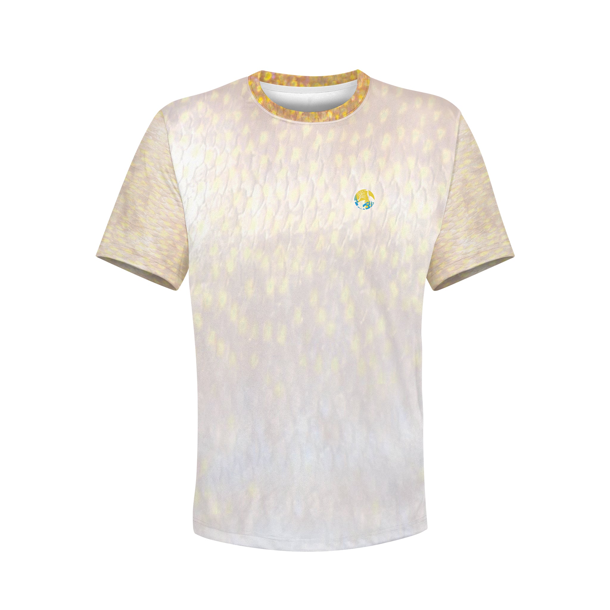 Golden Tilefish - Unisex Long Sleeve Sun Proof Performance Fishing Top with built in Hoodie and Gaiter (short sleeve option also available)