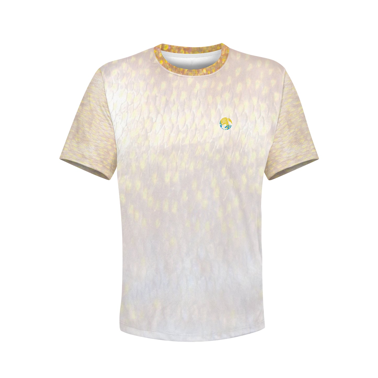 Golden Tilefish - Unisex Long Sleeve Sun Proof Performance Fishing Top with built in Hoodie and Gaiter (short sleeve option also available)