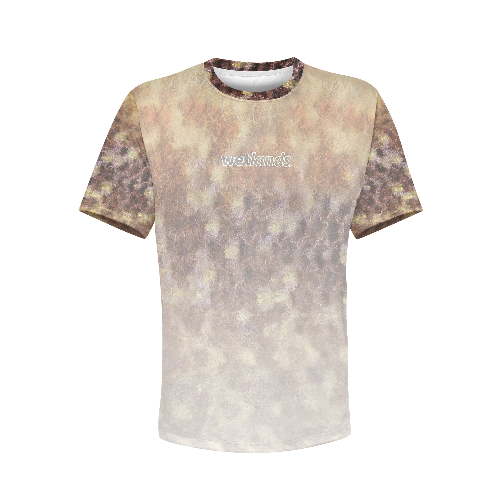 Warmouth Bass - Unisex Long Sleeve Sun Proof Performance Fishing Top with built in Hoodie and Gaiter (short sleeve option also available)