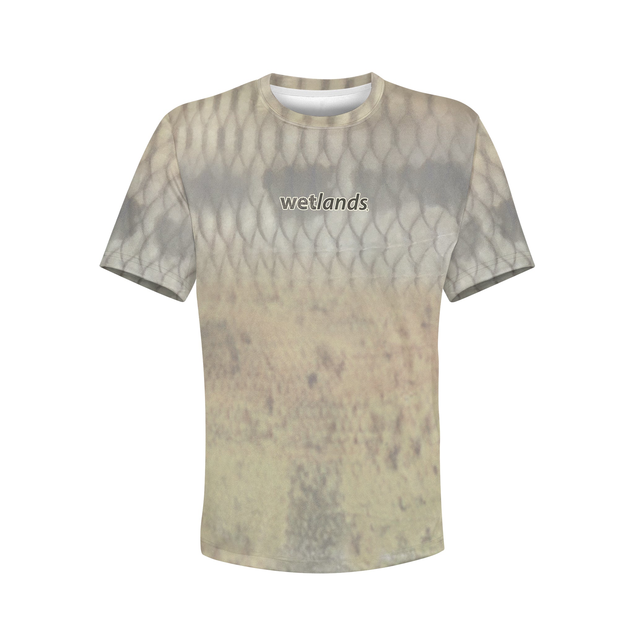 Peacock and Black Acara - Unisex Long Sleeve Sun Proof Performance Fishing Top with built in Hoodie and Gaiter (short sleeve option also available)